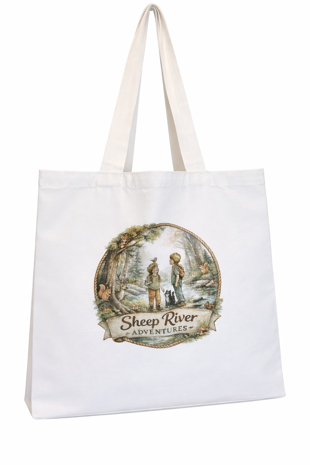 Sheep River Adventures Cotton Bag