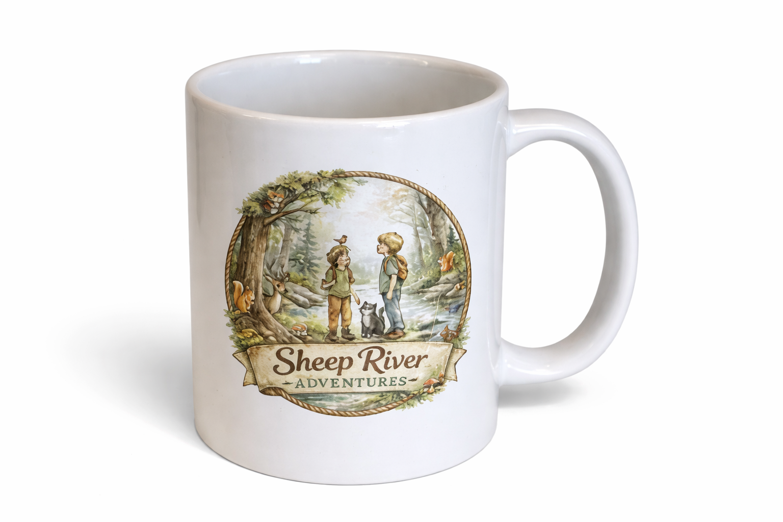 Sheep River Adventures Coffee Mug