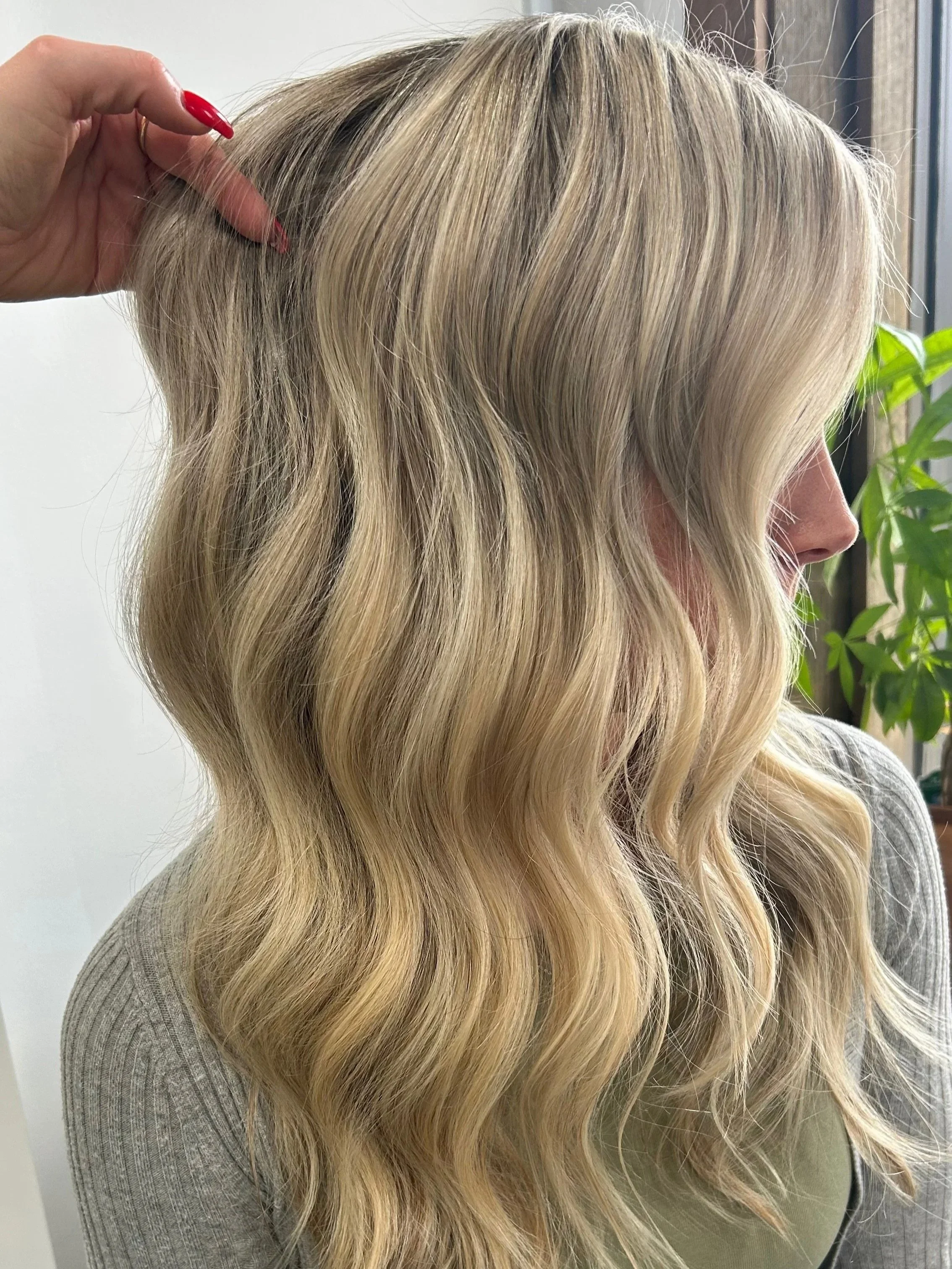 Fresh hair color and style at Bengal & Mane in Gaylord, MI