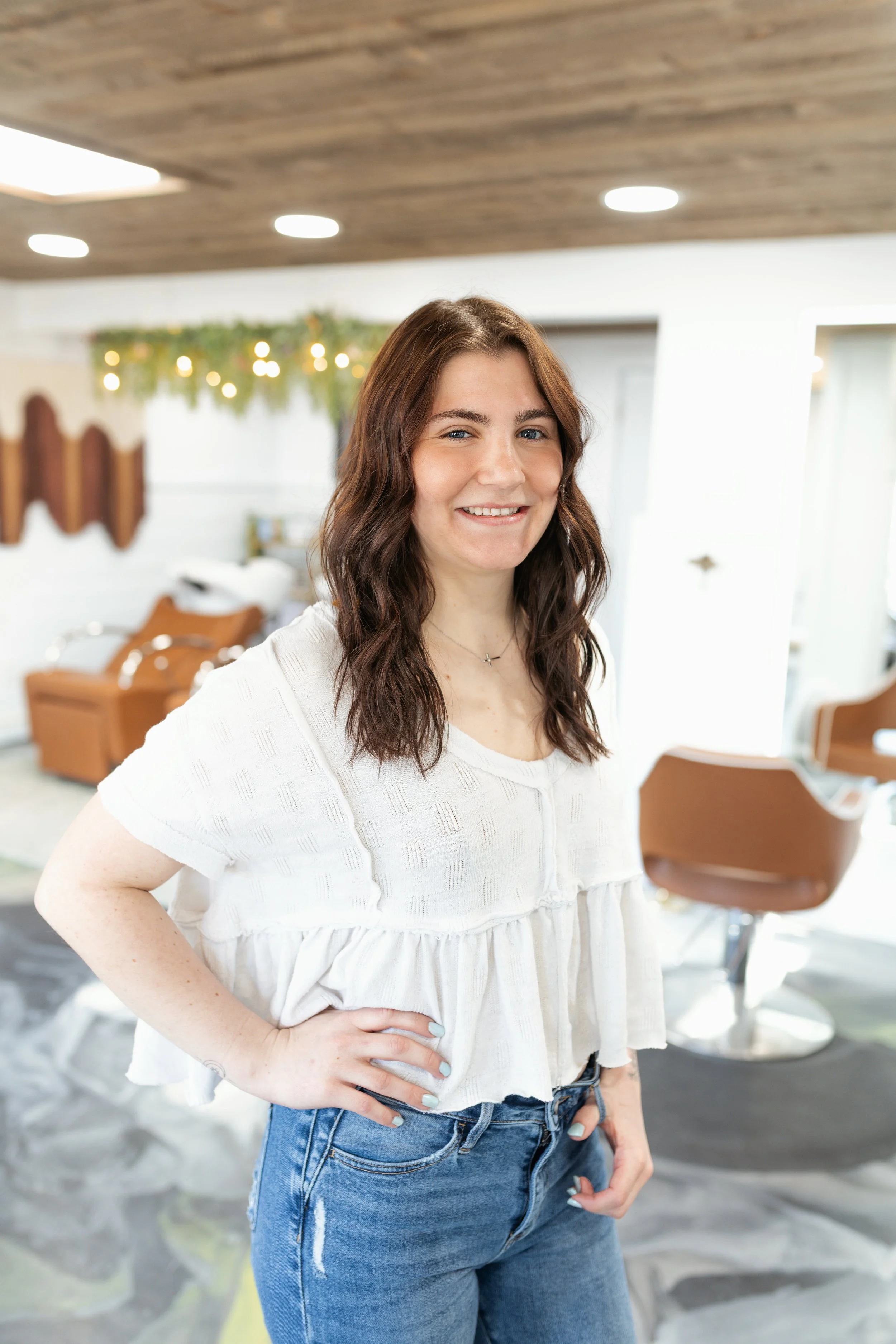 Emma, hair stylist at Bengal & Mane in Gaylord, MI