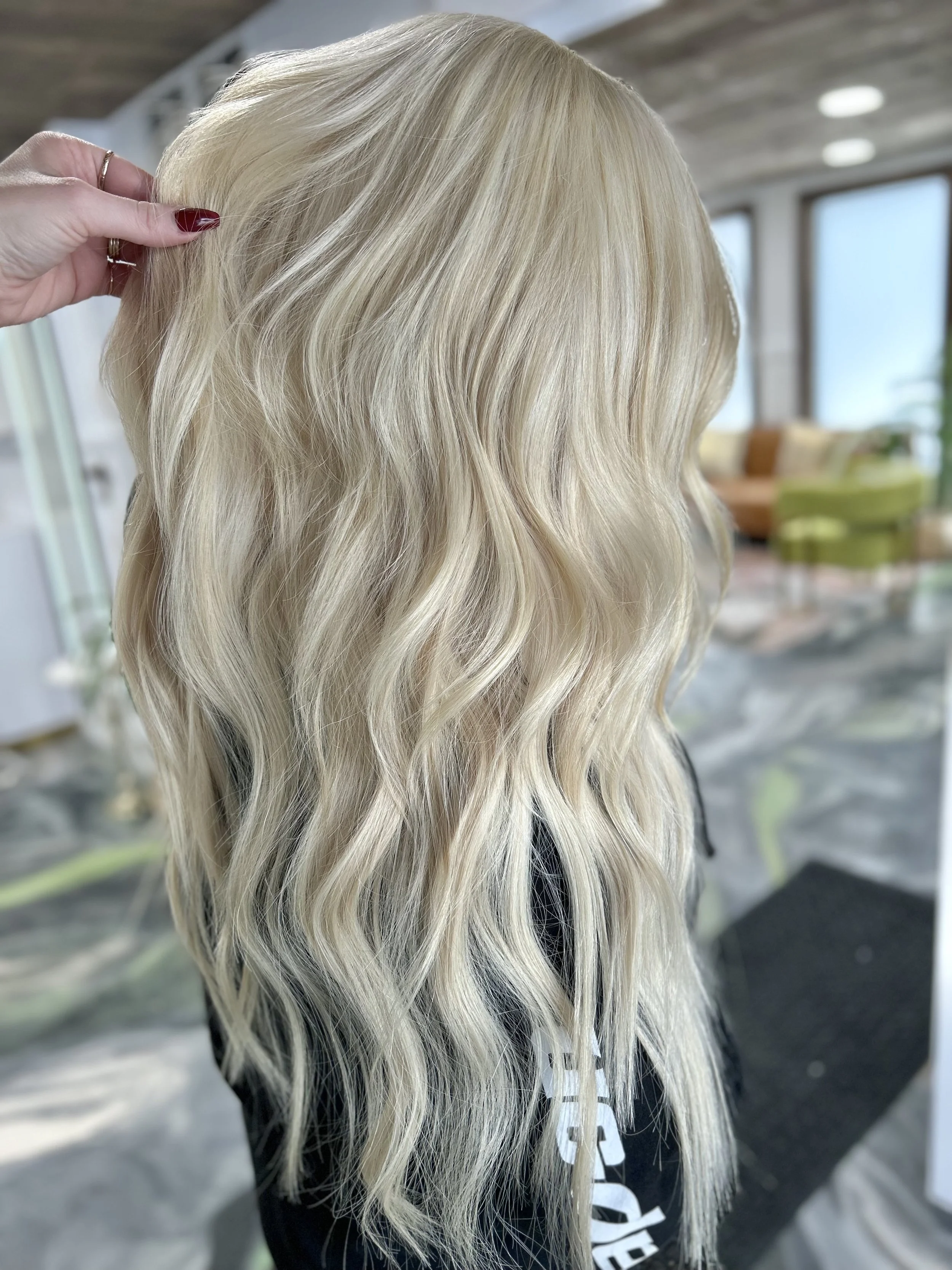 Fresh hair color and style at Bengal & Mane in Gaylord, MI