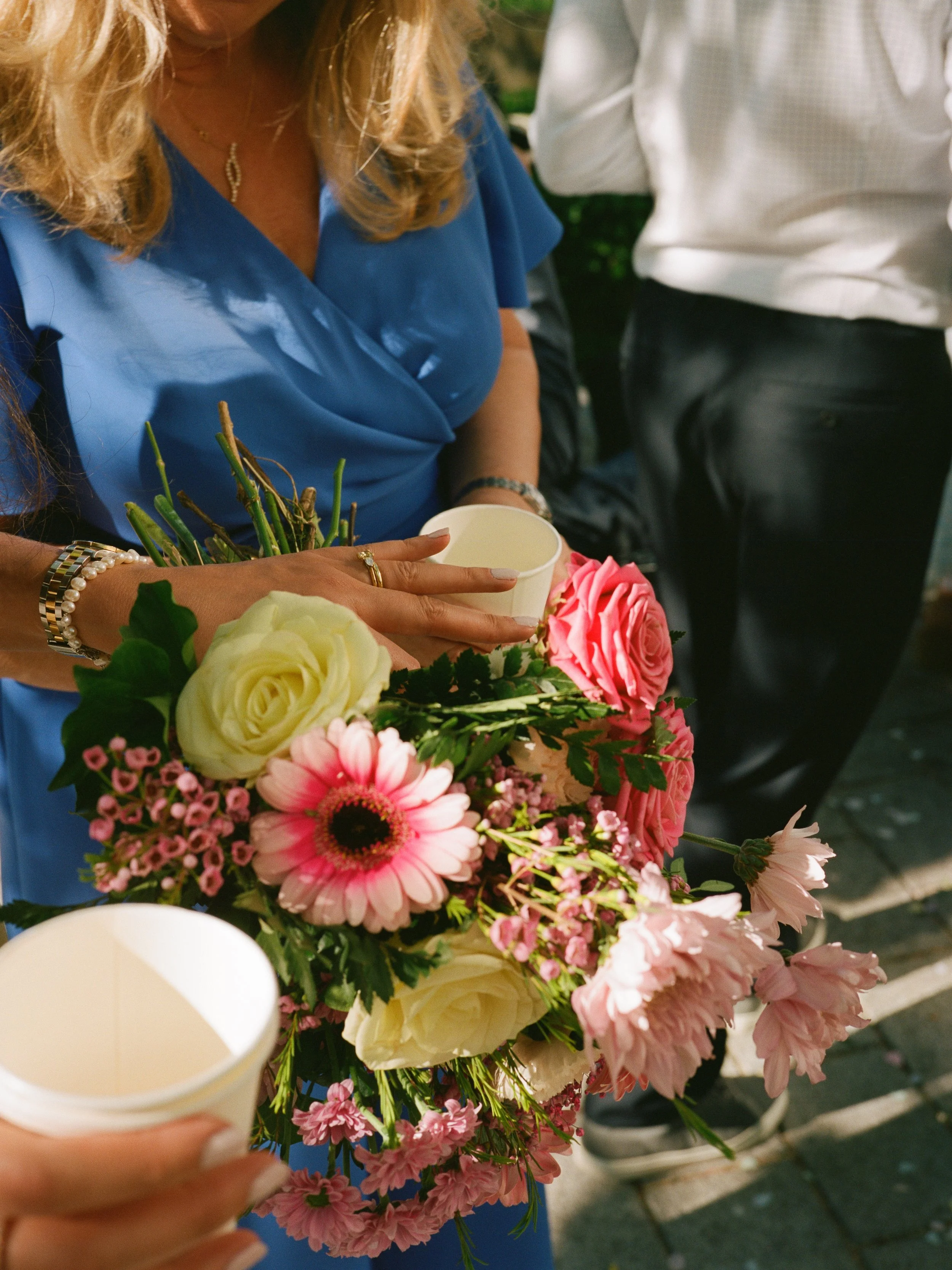 Islington Town Hall wedding photography on medium format film