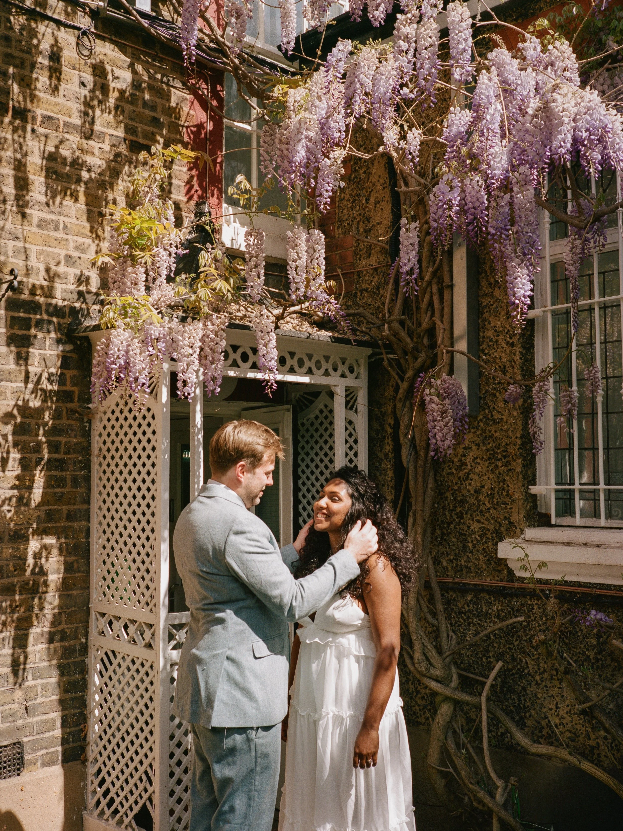Camberwell House South London Wedding Photography Medium Format