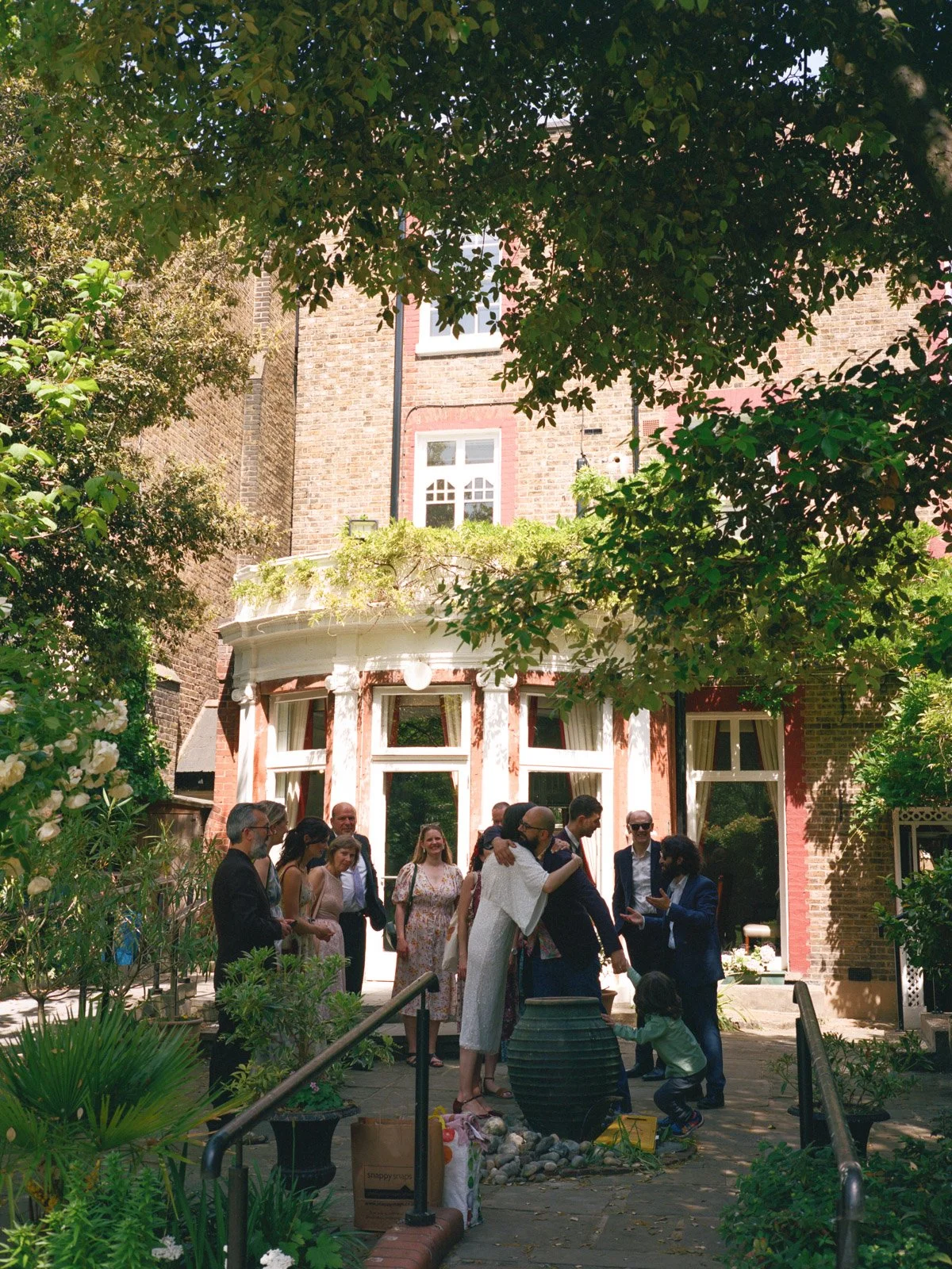 South London wedding photography on medium format film