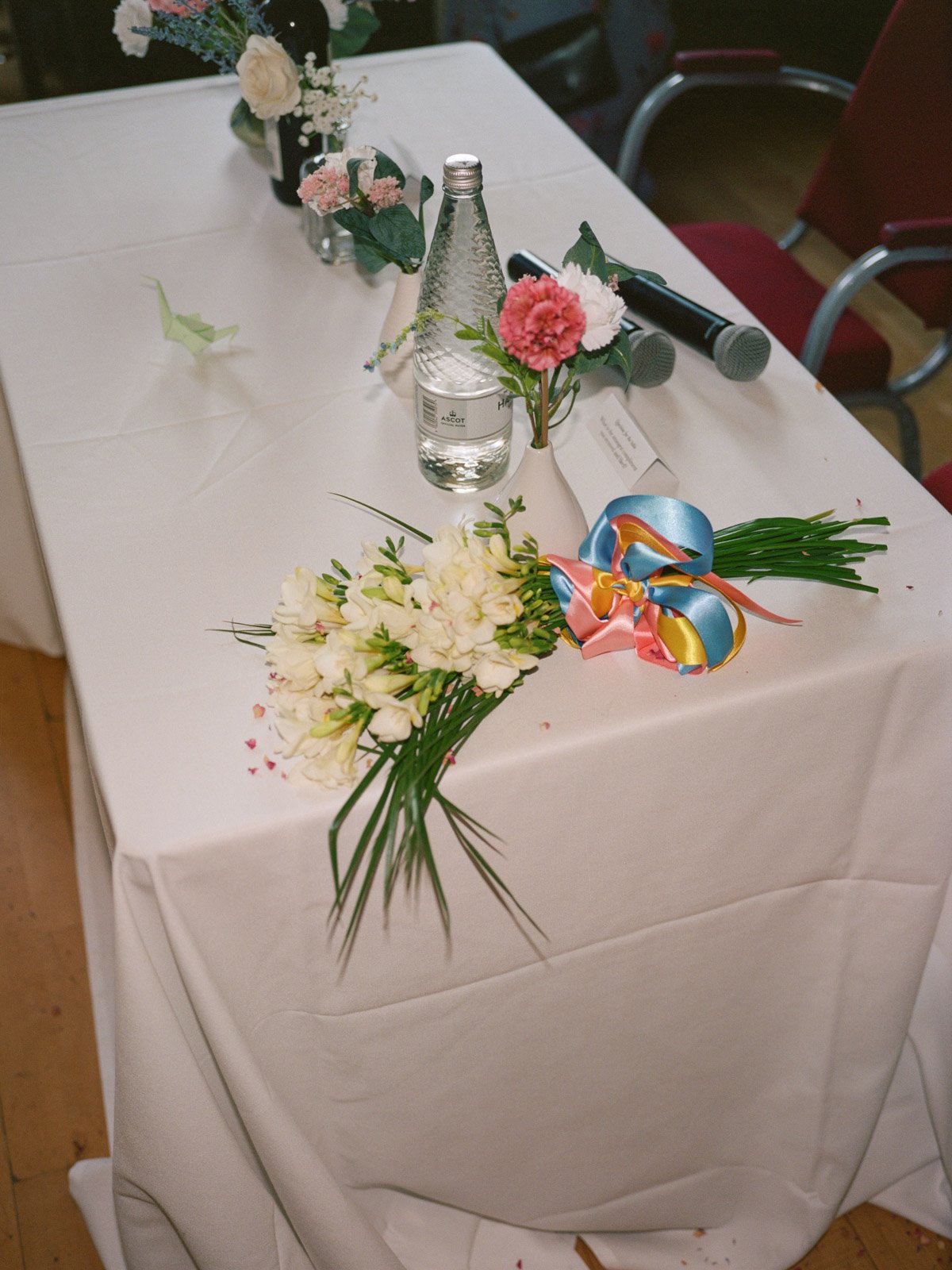 South London wedding photography on medium format film