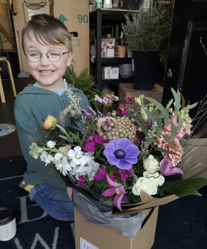 A Florist, A Little Boy and a shop by the Sea