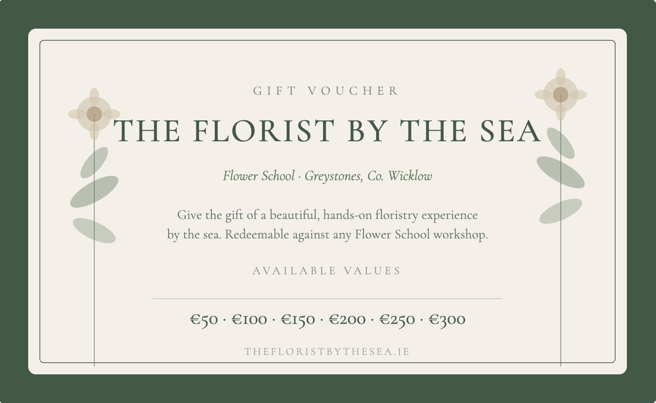 Flower School Gift Voucher