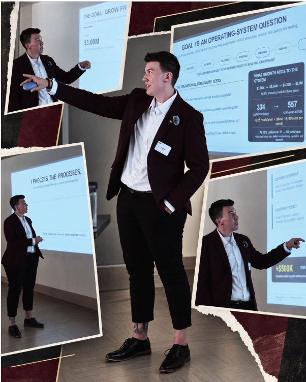 Karissa Bentley with InsideOut Strategic Growth Co. gives a presentation on how mapping the workflow, implementing solutions, and making changes via strategic solutions helps business owners with their day-to-day operations