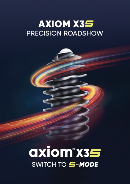 Axiom X3S Precision Roadshow — Mechelen