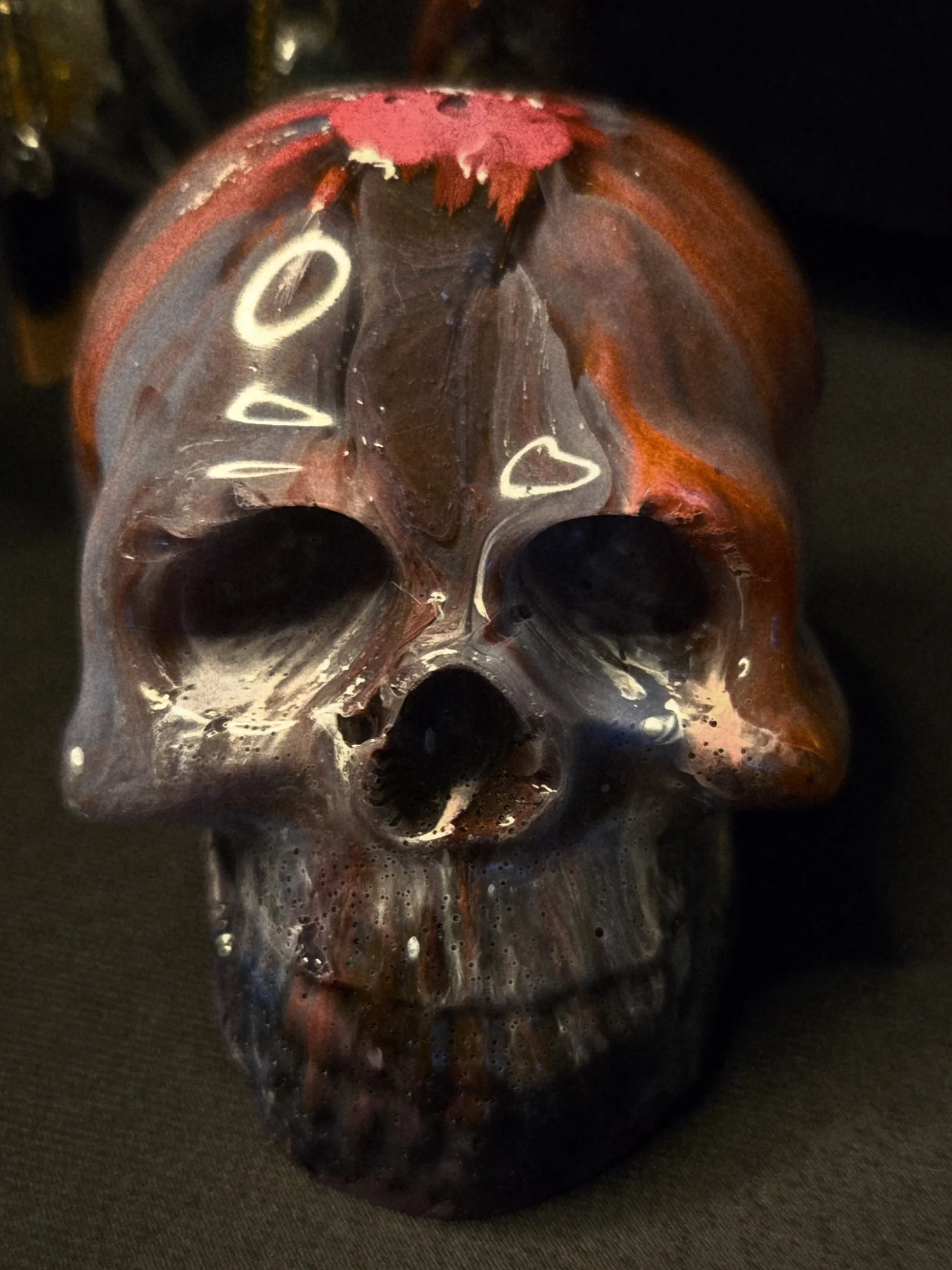 Crimson Eclipse Skull