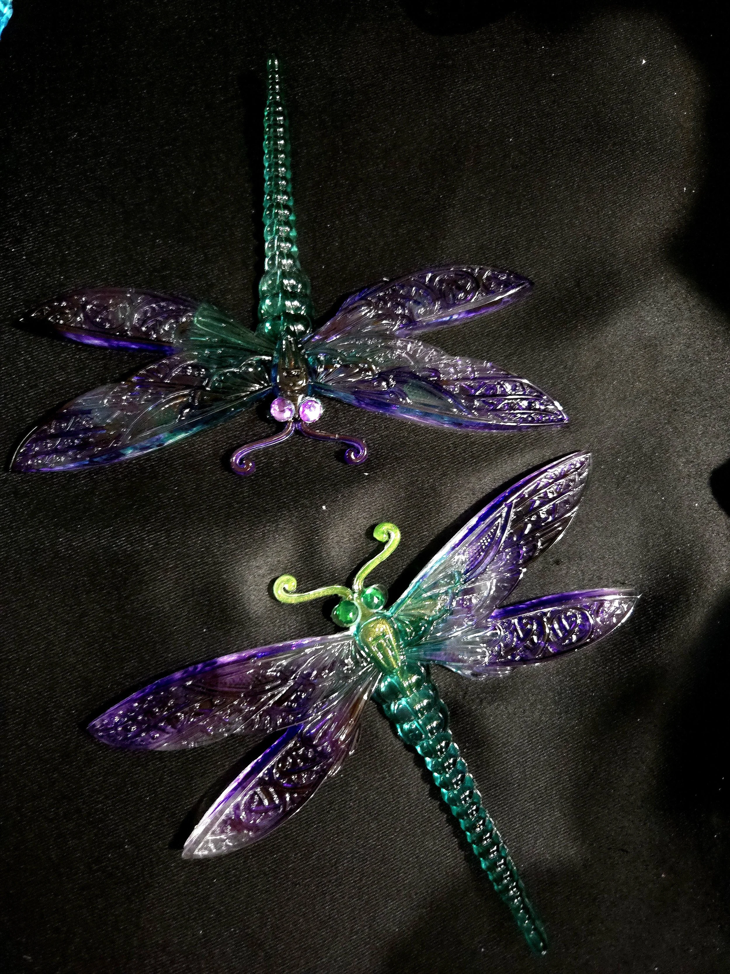 Amethyst Flutter Dragonflies