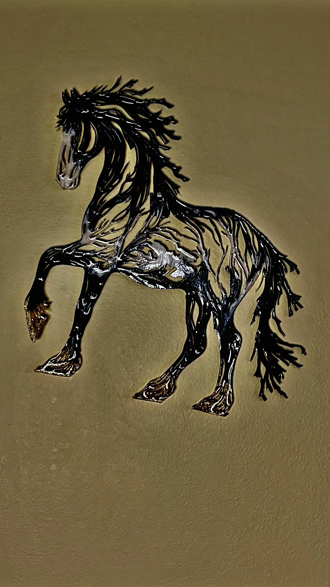 Midnight Ascendent Horse Wall Art