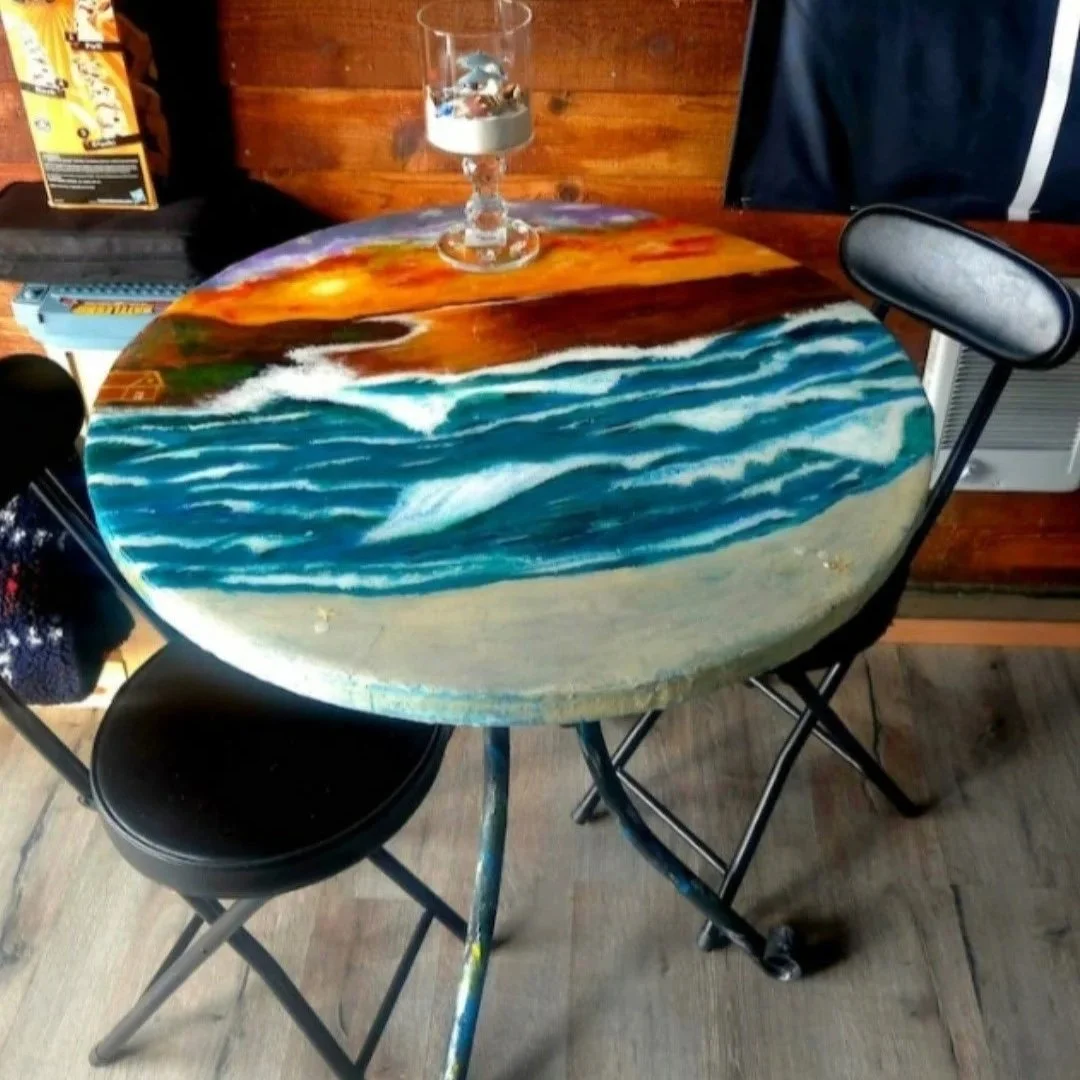 Edge of the Storm Bistro Table