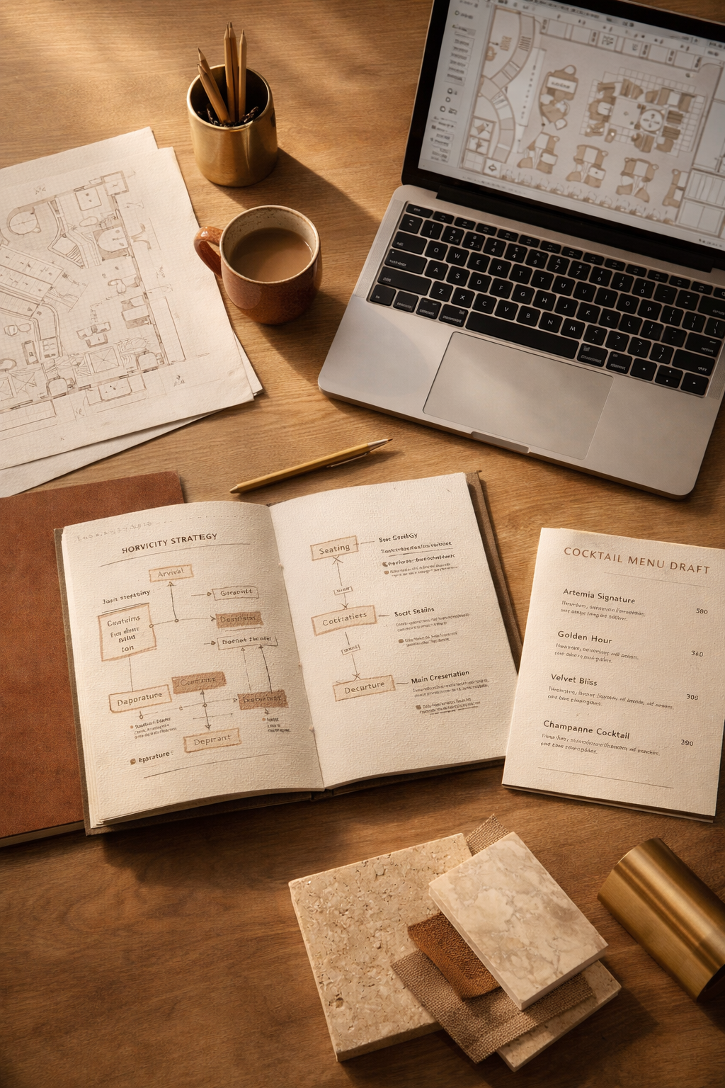 conseil opérationnel restaurant plans architecture design hospitality
