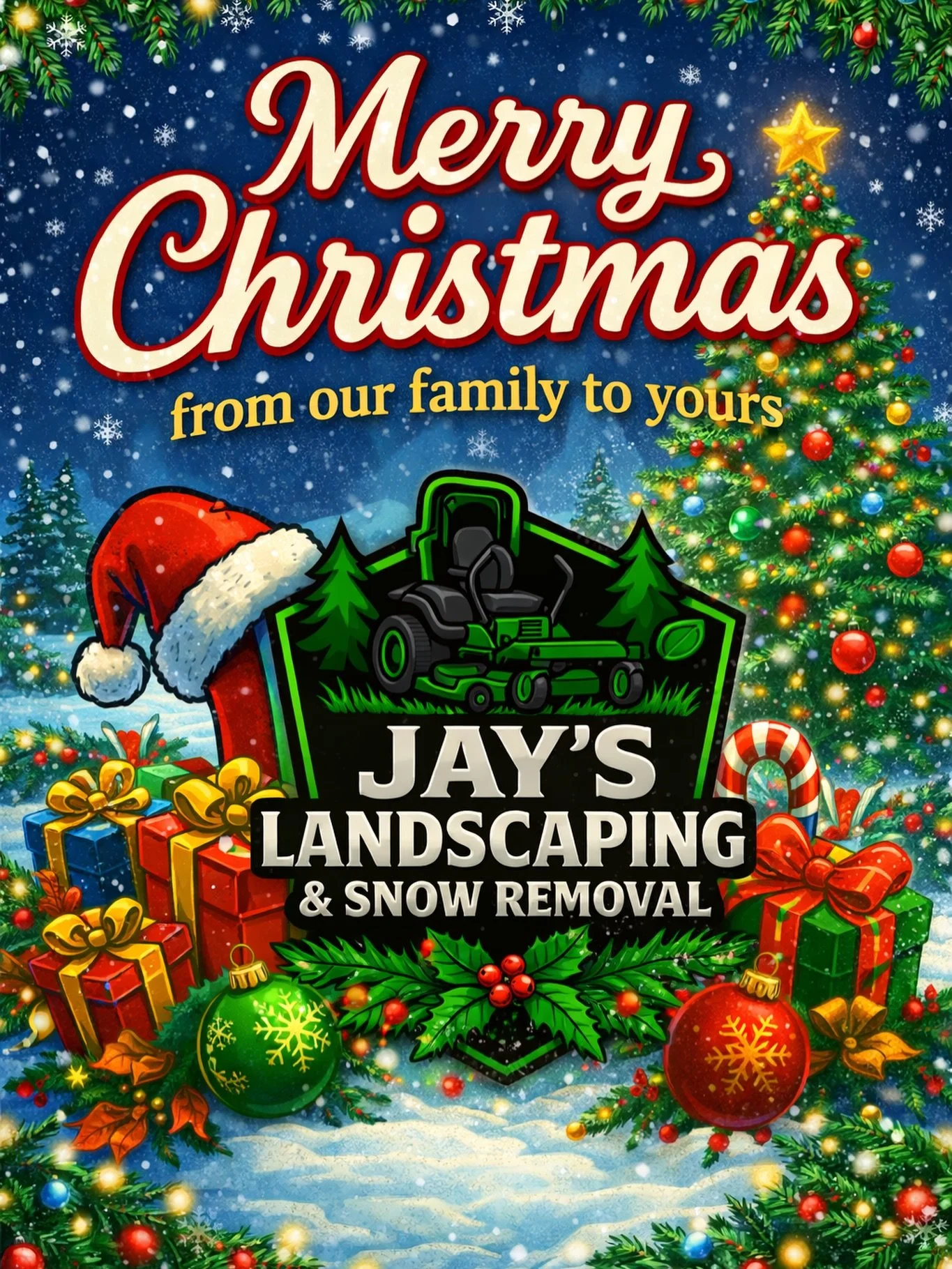 Happy holidays from our family to yours 🎄