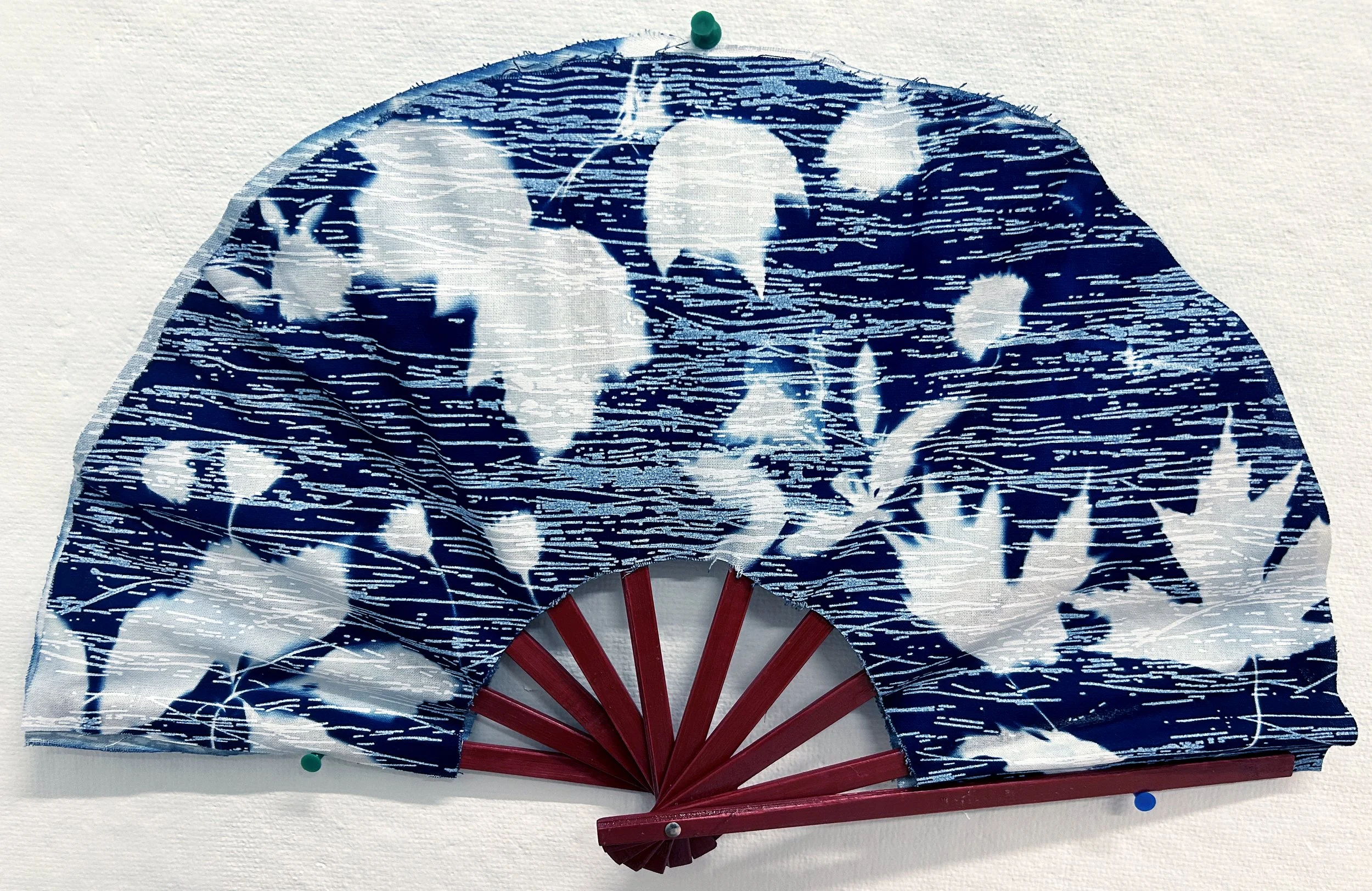 Cyanotype on Fabric,  2026