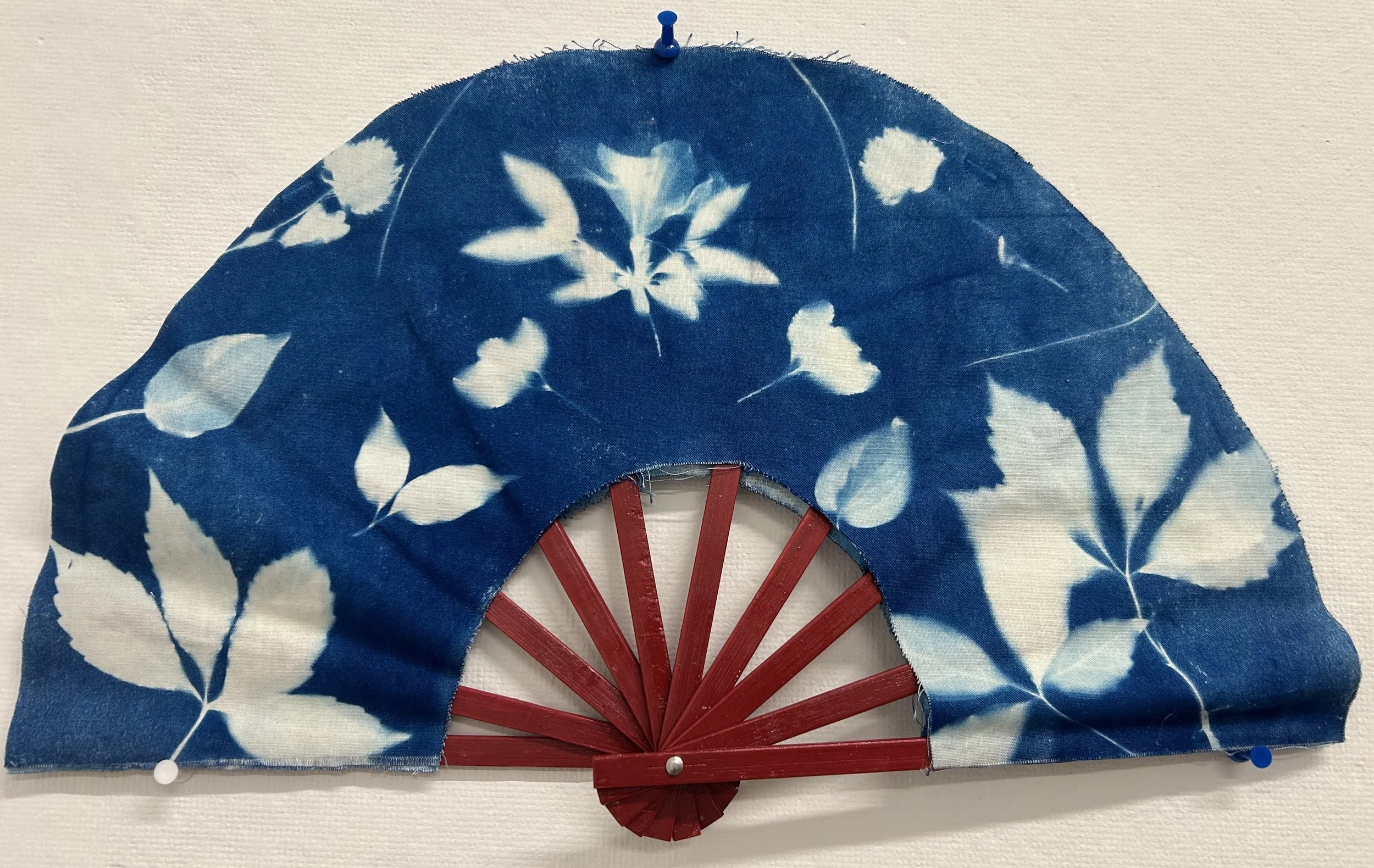 Cyanotype on Fabric,  2026