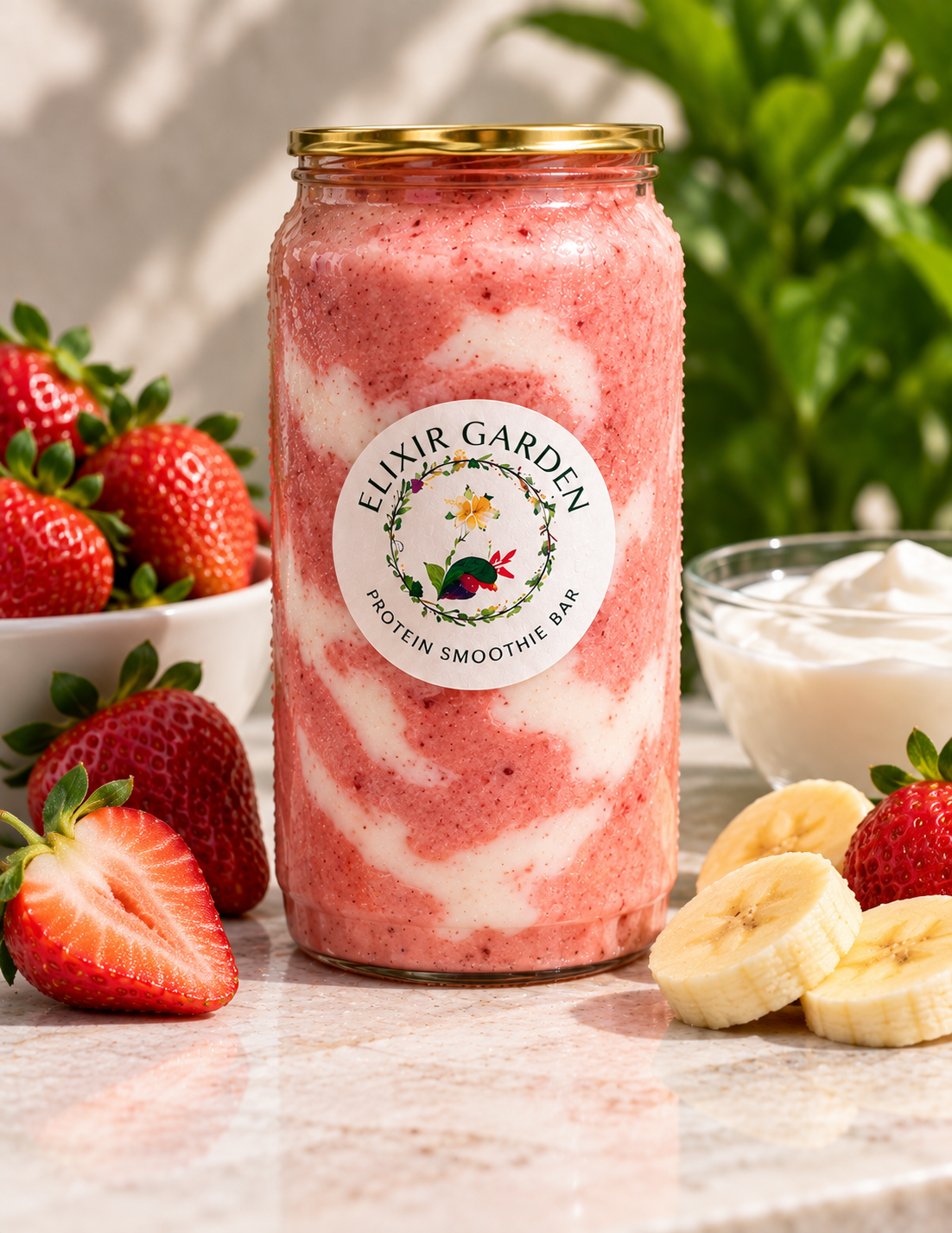 Strawberry Bliss Smoothie