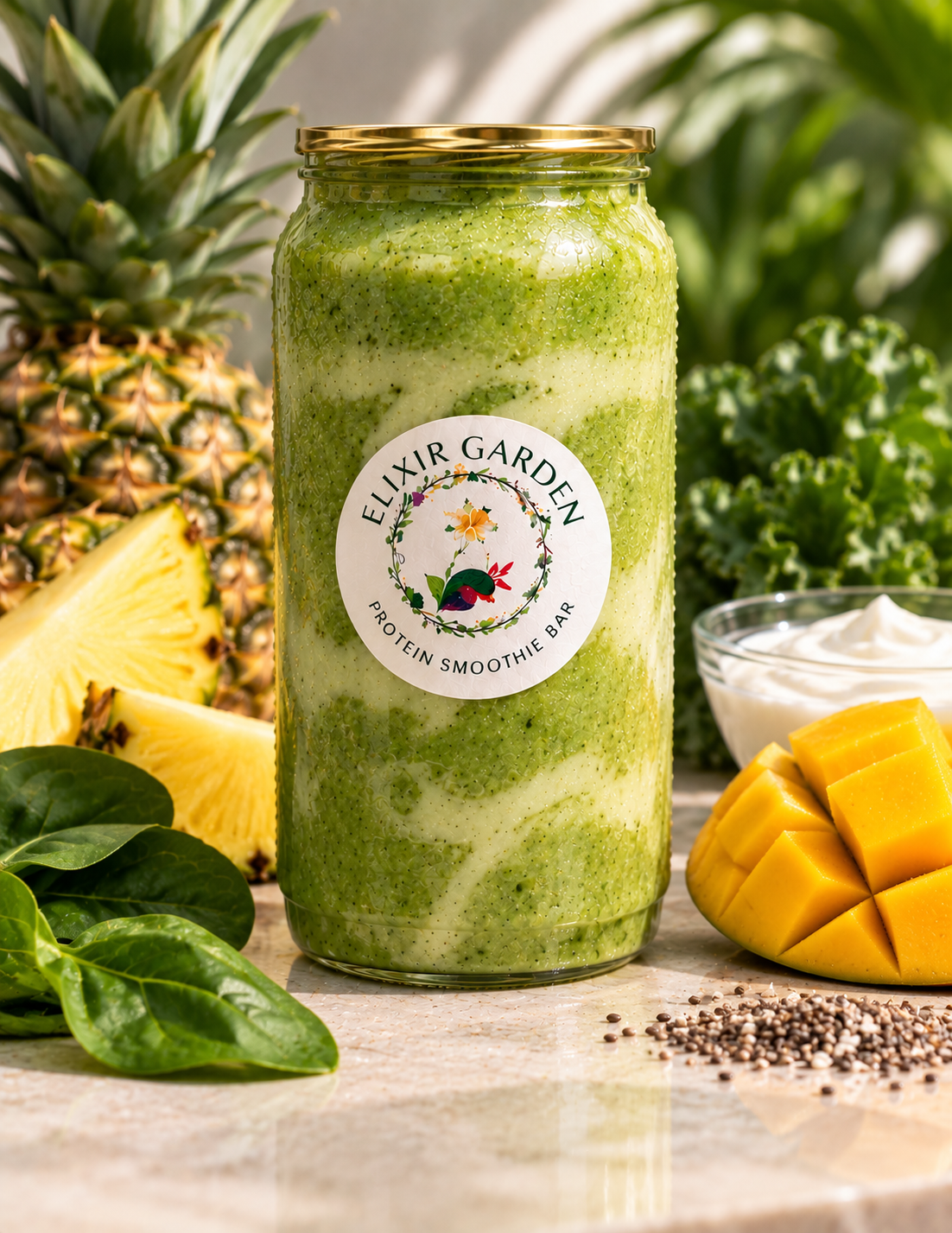 Tropical Green Smoothie