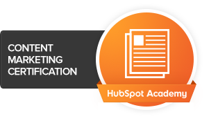 HubSpot Content Marketing Certified