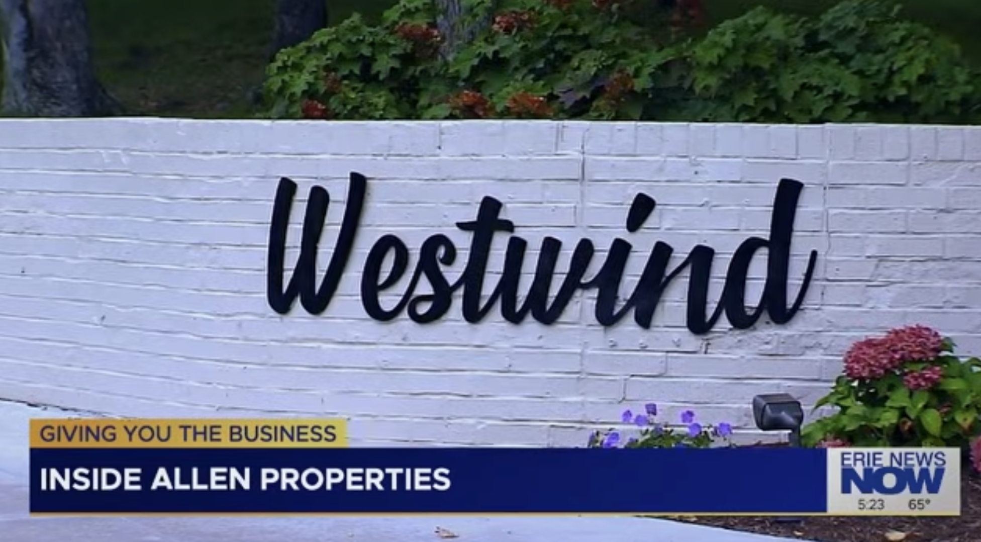 Allen Property Company Featured on “Giving You the Business”