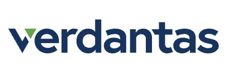 Verdantas logo with green and blue text.