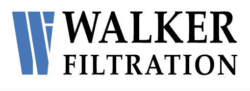 Walker Filtration logo with a blue stylized 'W' and black text.
