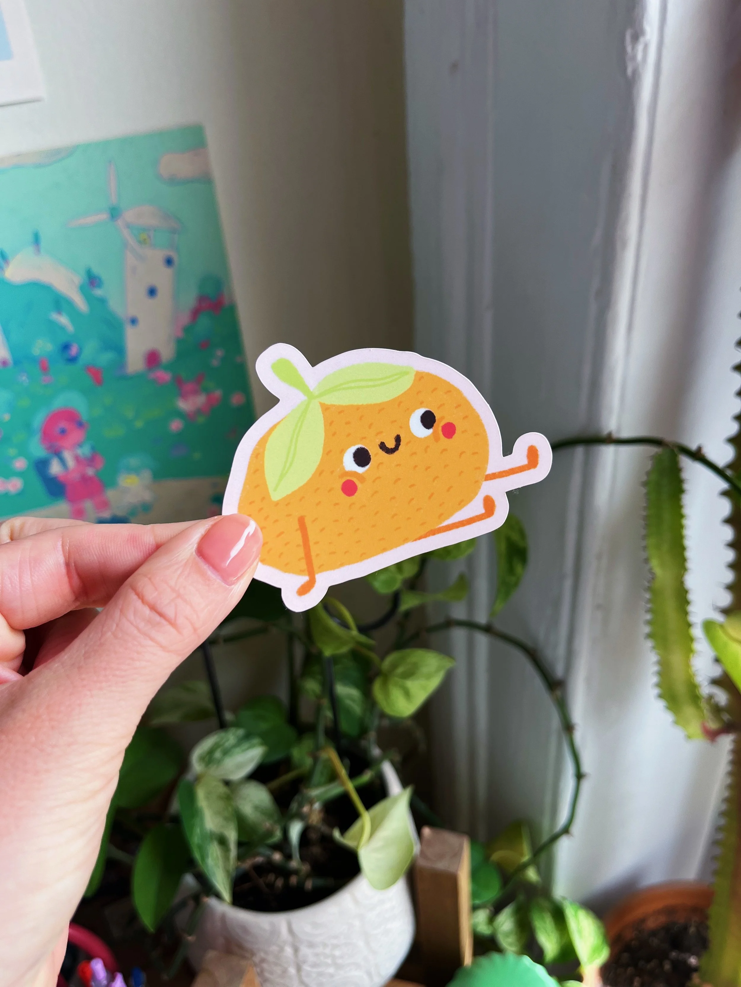 Cutie Clem Sticker