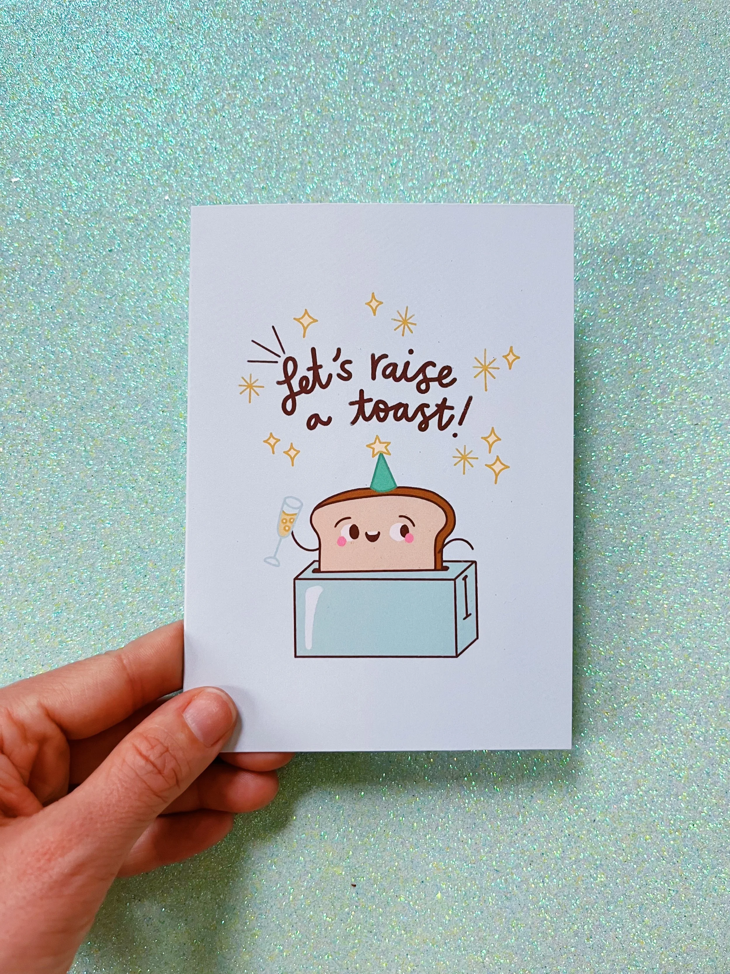 Raise a Toast Card