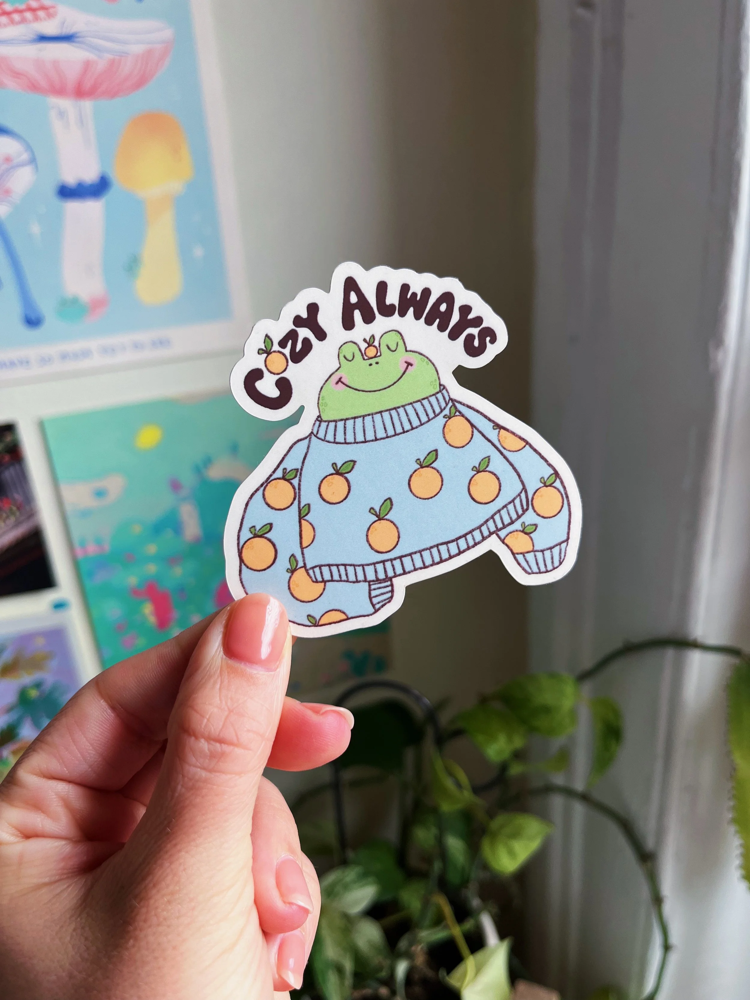 Cozy Always Sticker
