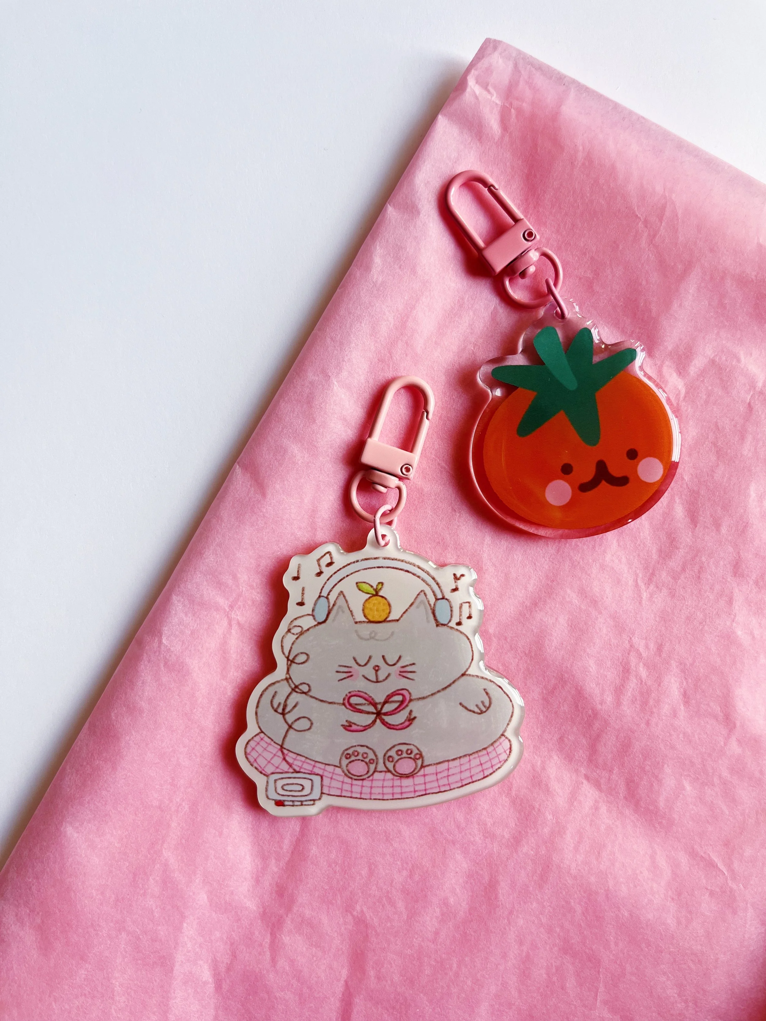 Epoxy Acrylic Keychains