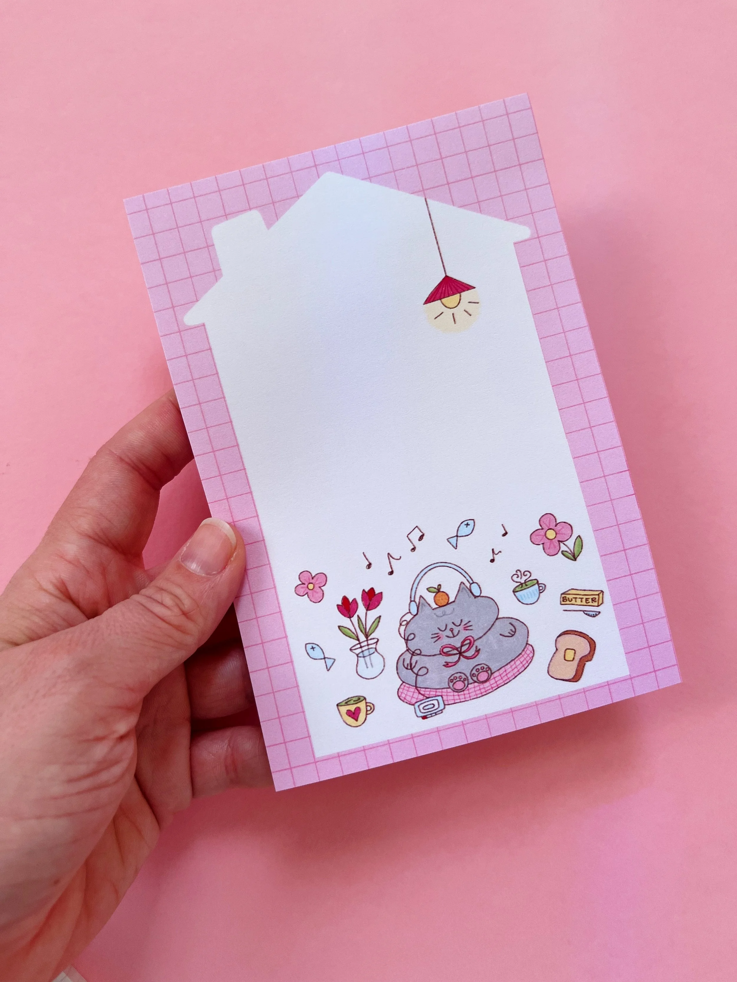 House Cat Sticky Notes
