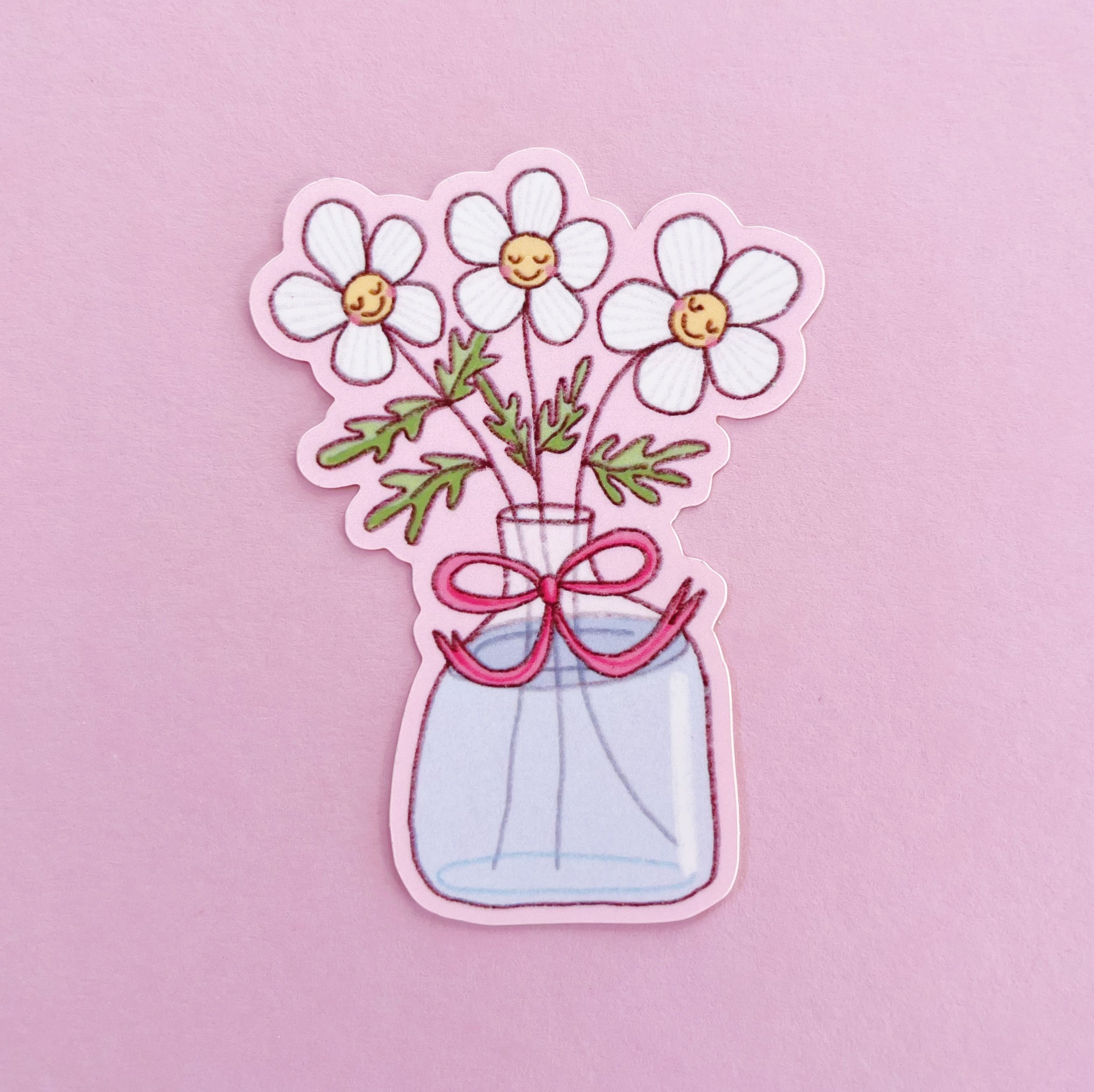 Flower Vase Sticker