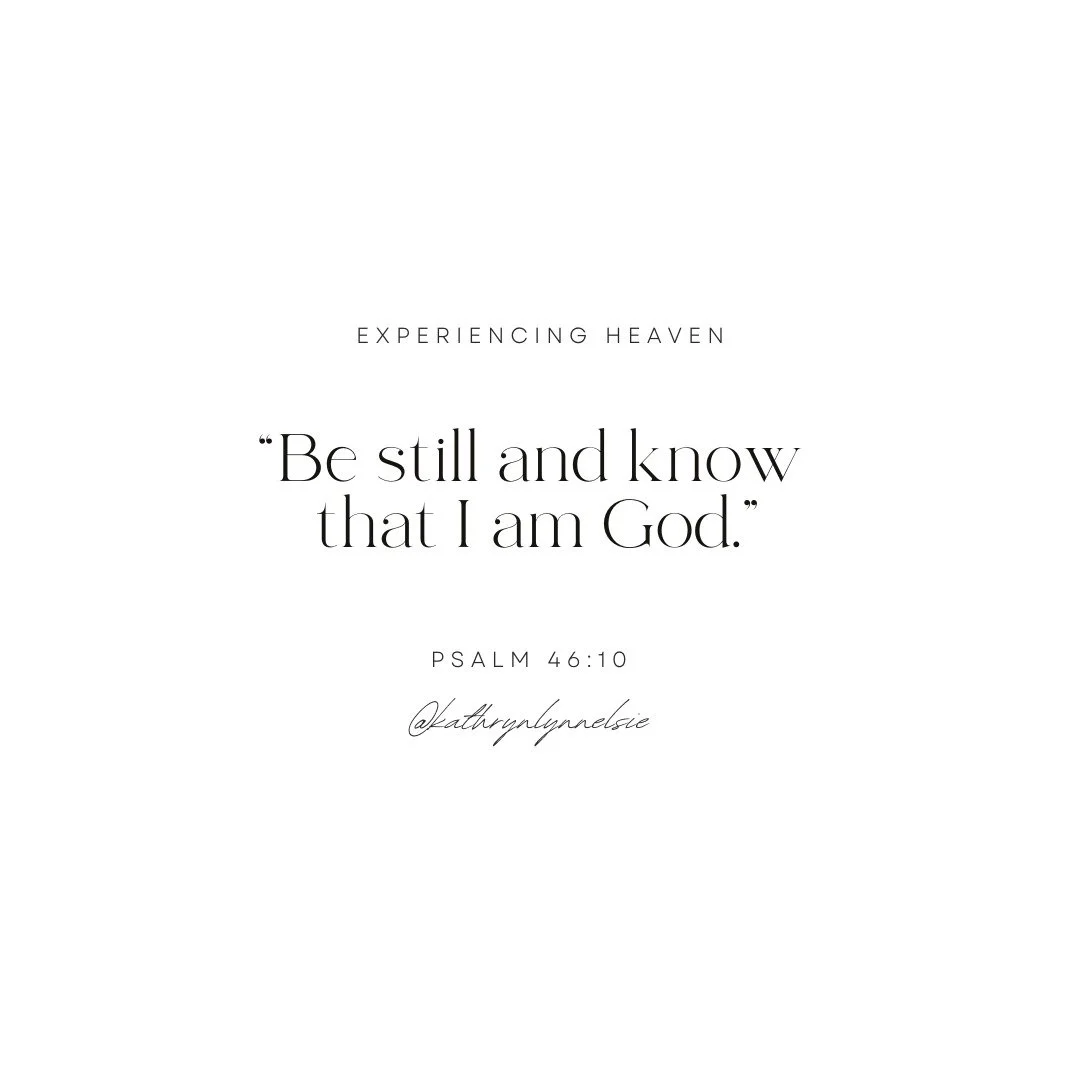 One of my favorite verses that I always find comfort and peace in. A reminder that we find God not so much in our busyness of the day, but when we take time to pause and reflect in peace and quiet.

God Bless,
Kathryn Elsie

#god #love #light #hope #