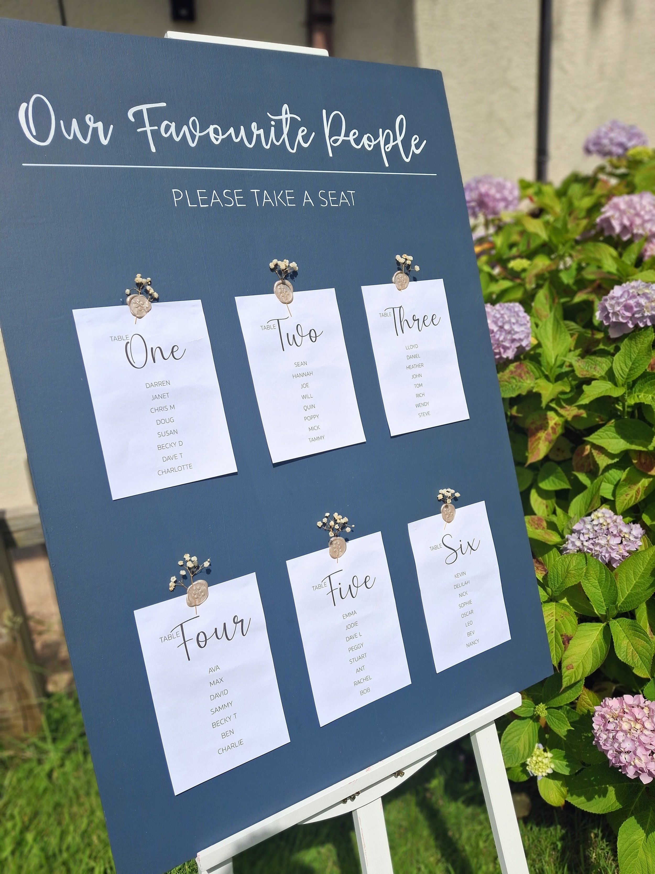 Table Plan