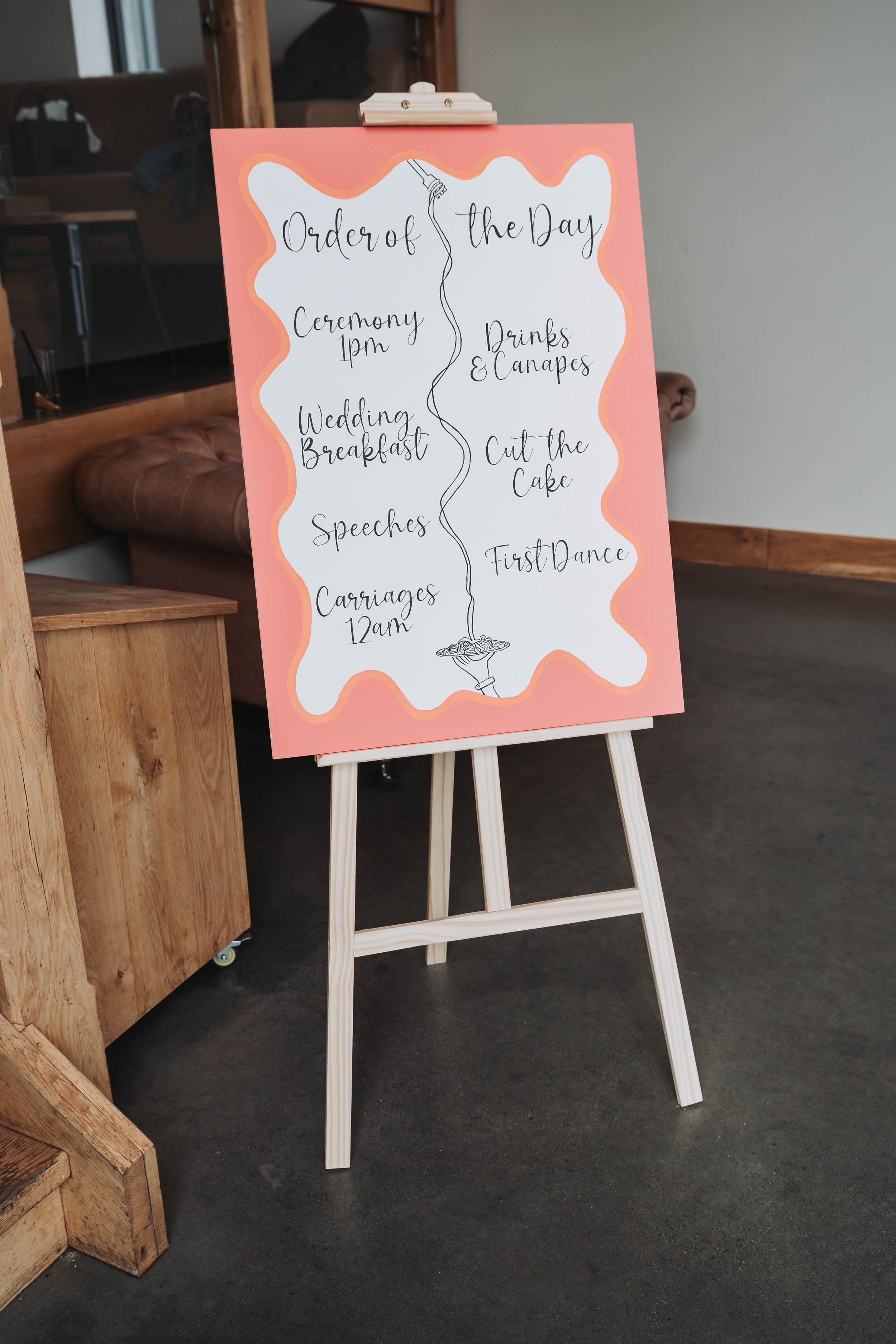 Order of the day board