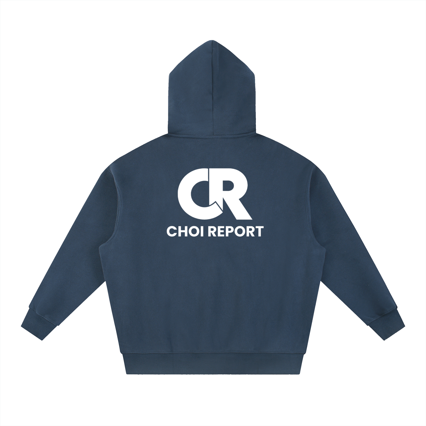 Essential Oversized Boxy Fit Fleece Hoodie — Choi Report Merch