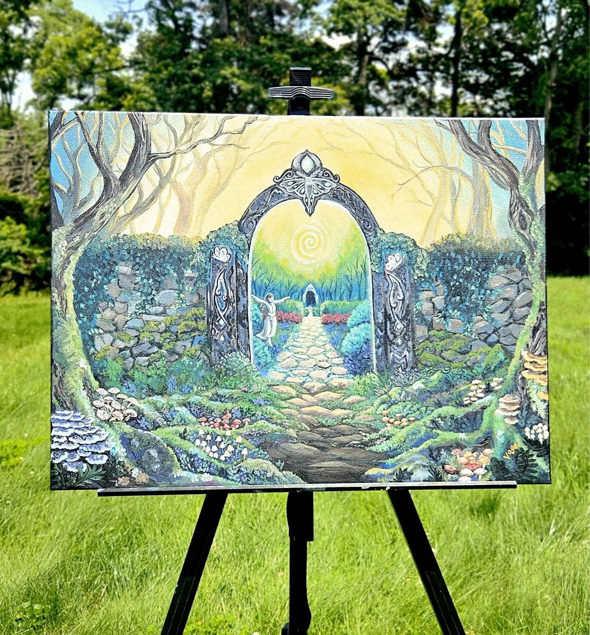 The Garden of Crow and Moth