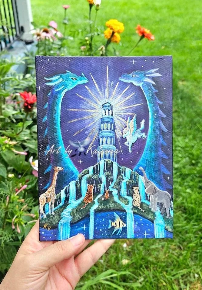 A lightkeeper soul deeply connected to Mother Earth