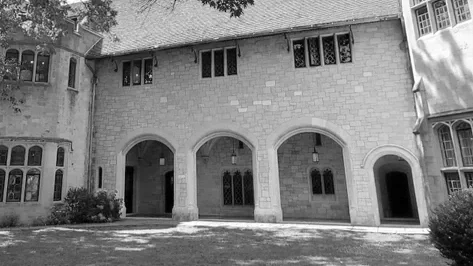 A Pier Base at Coe Hall