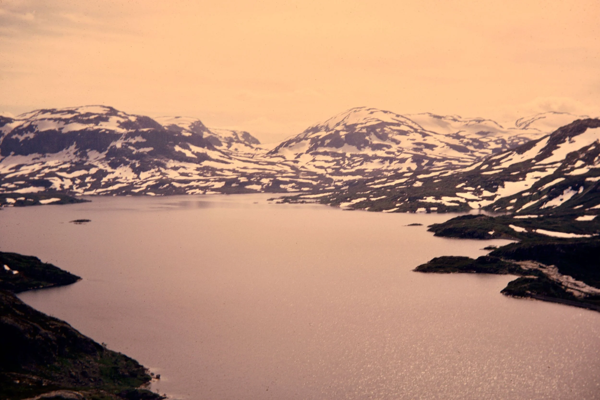 Scannad diabild från norska fjällen.