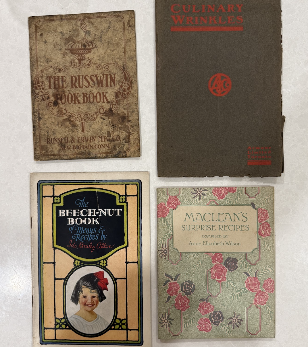 pelham-ontario-Collection of 4 Antique Recipe Booklets898.png