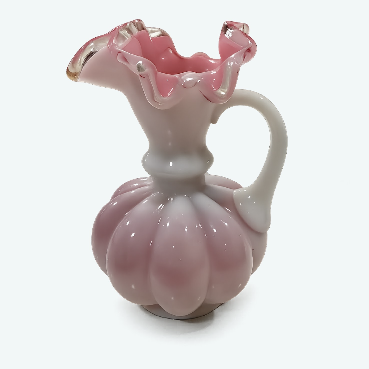 Vintage Fenton Peachcrest Pitcher