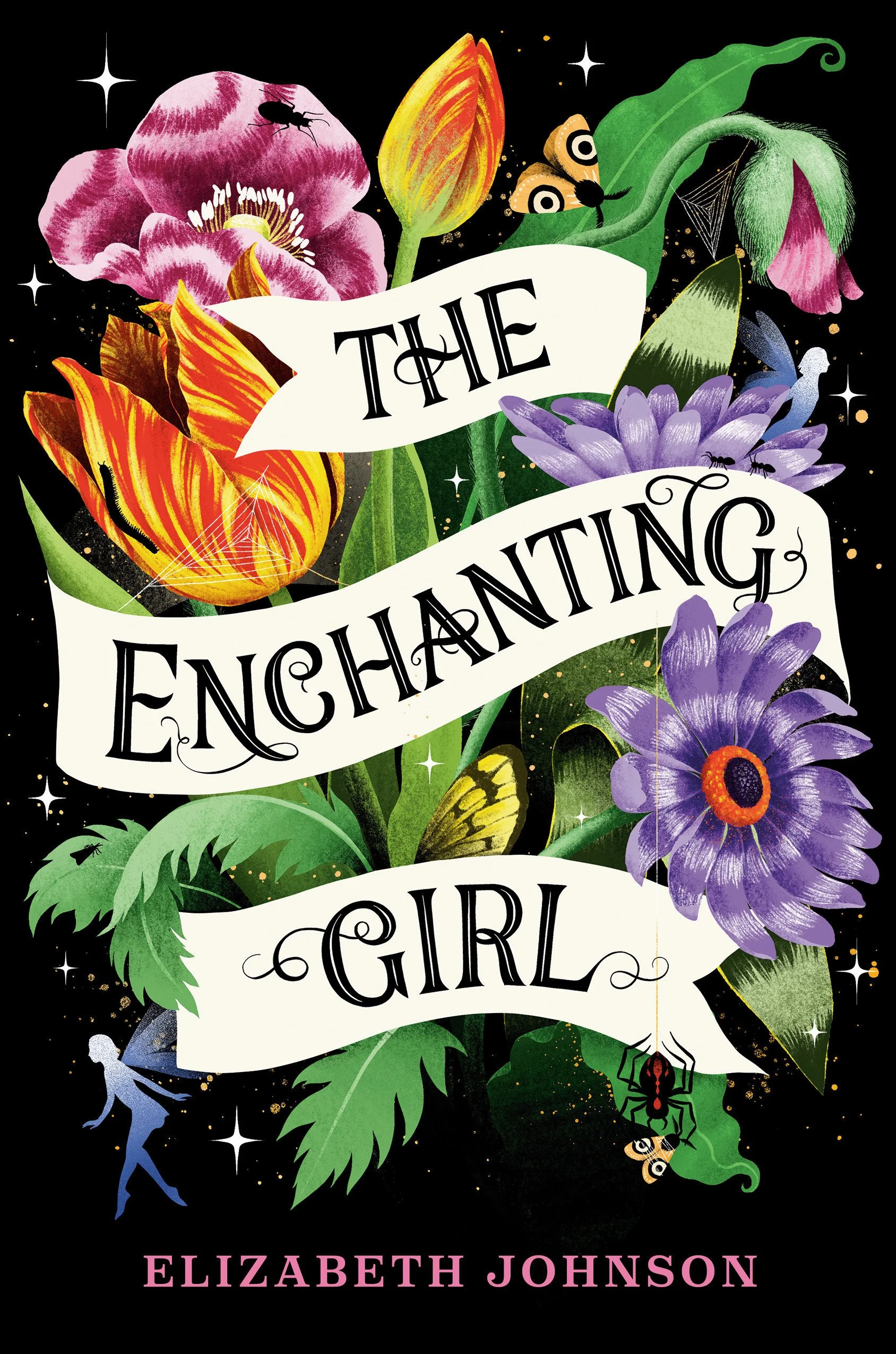 Book cover titled The Enchanting Girl