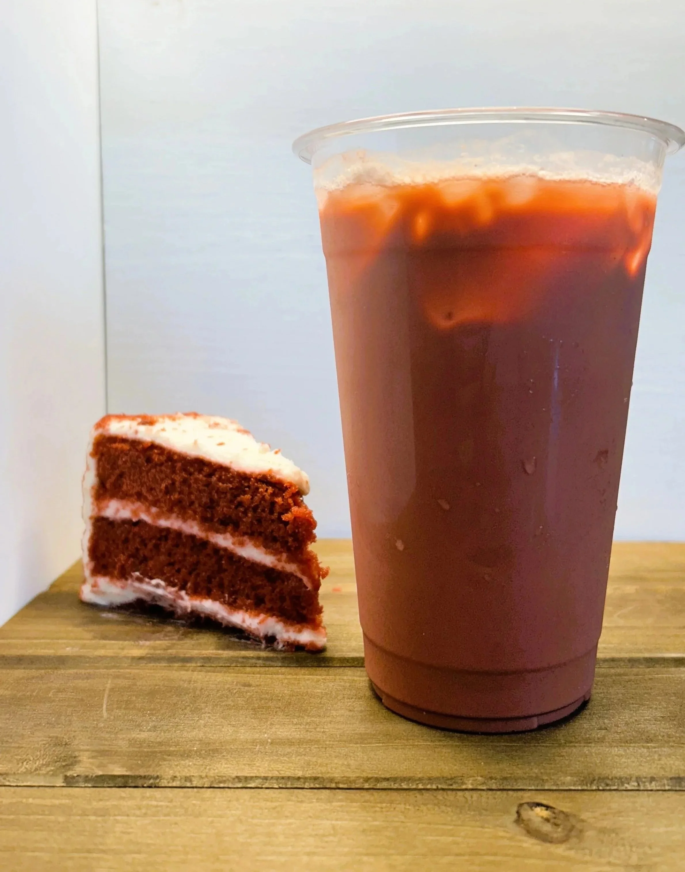 Iced Red Velvet Latte