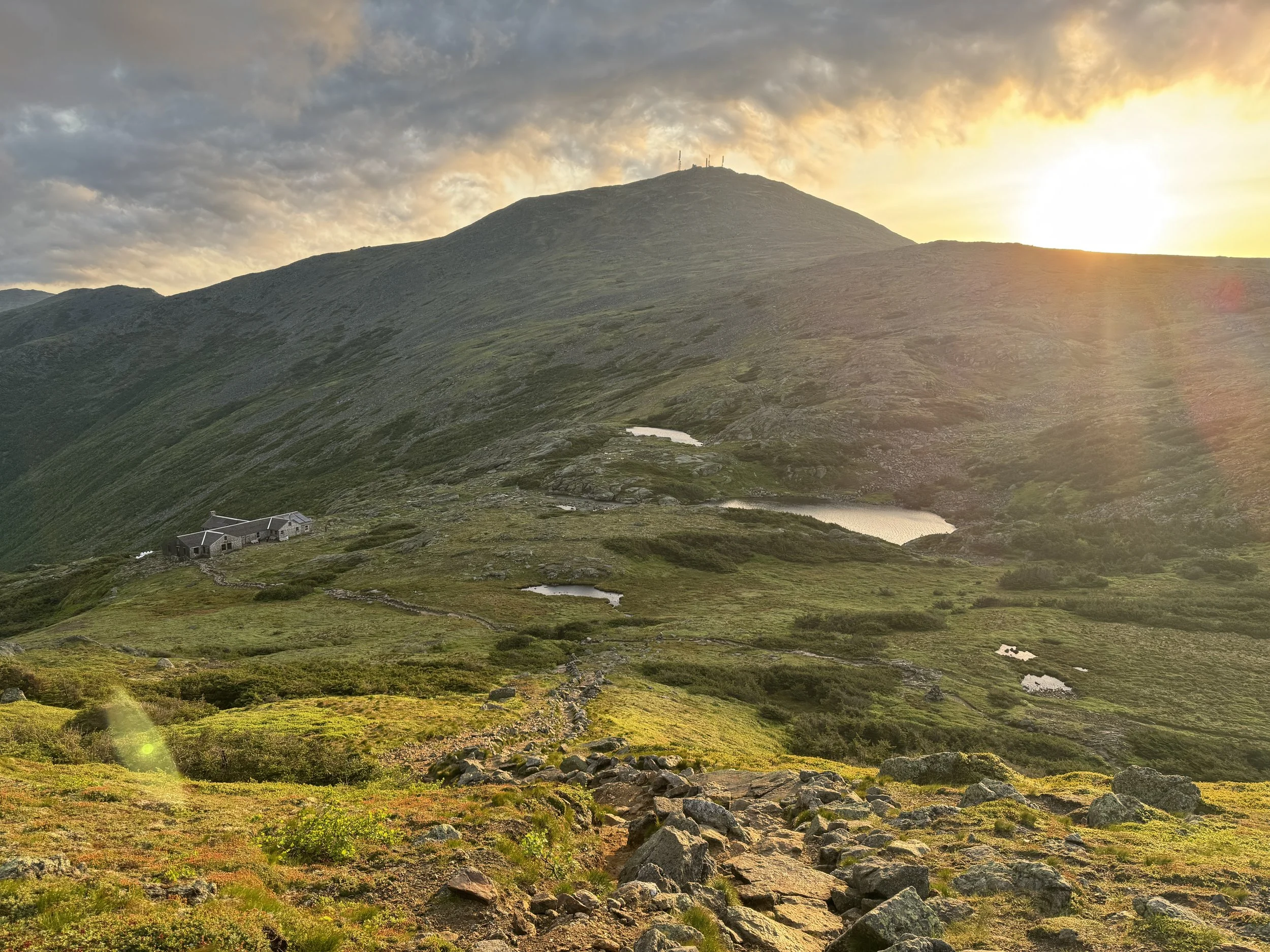 Summiting Mt. Washington