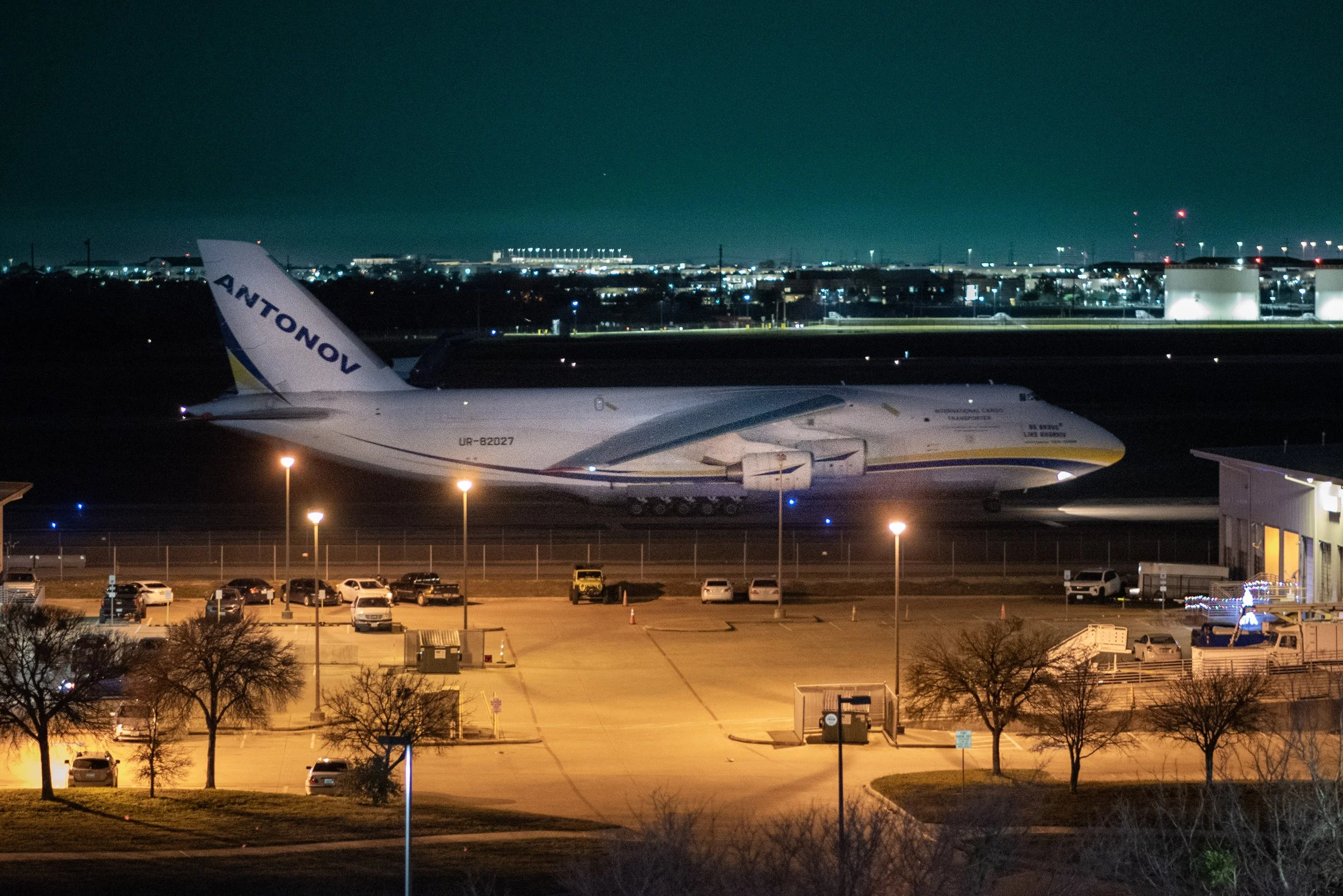 Antonov Cargo Flight - Austin Intl - December 2024