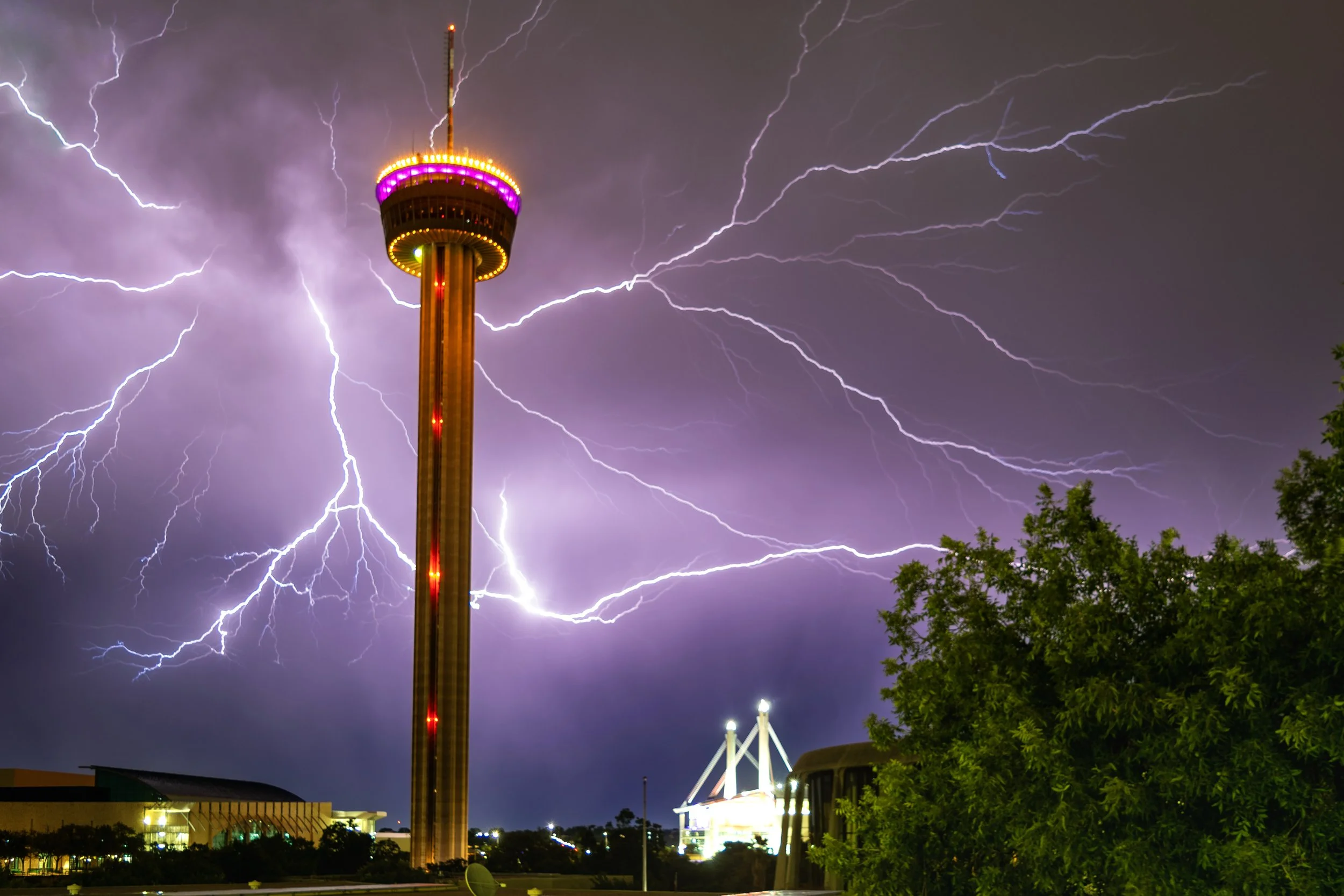Thor Reaching For The Tower