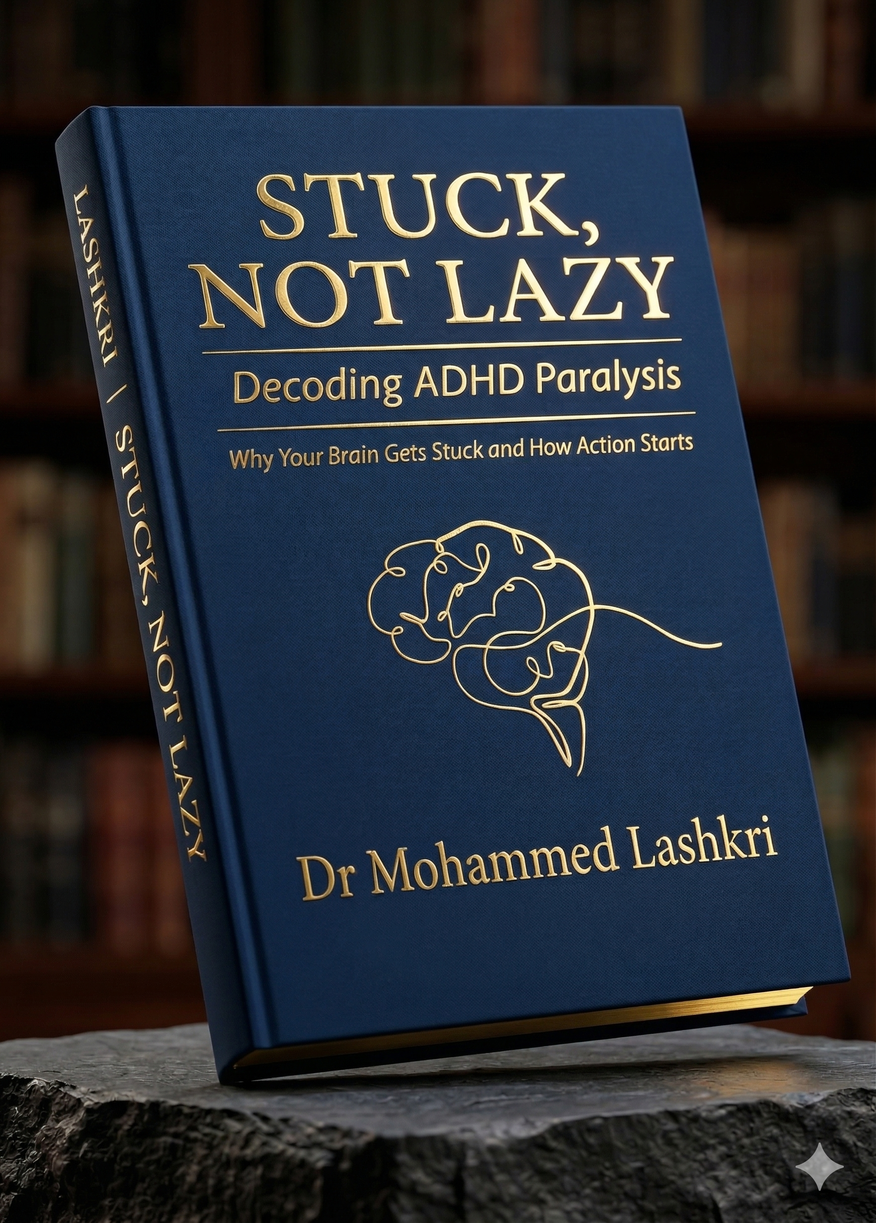 Stuck, Not Lazy. ADHD Paralysis, Dr Mohammed lashrki.png