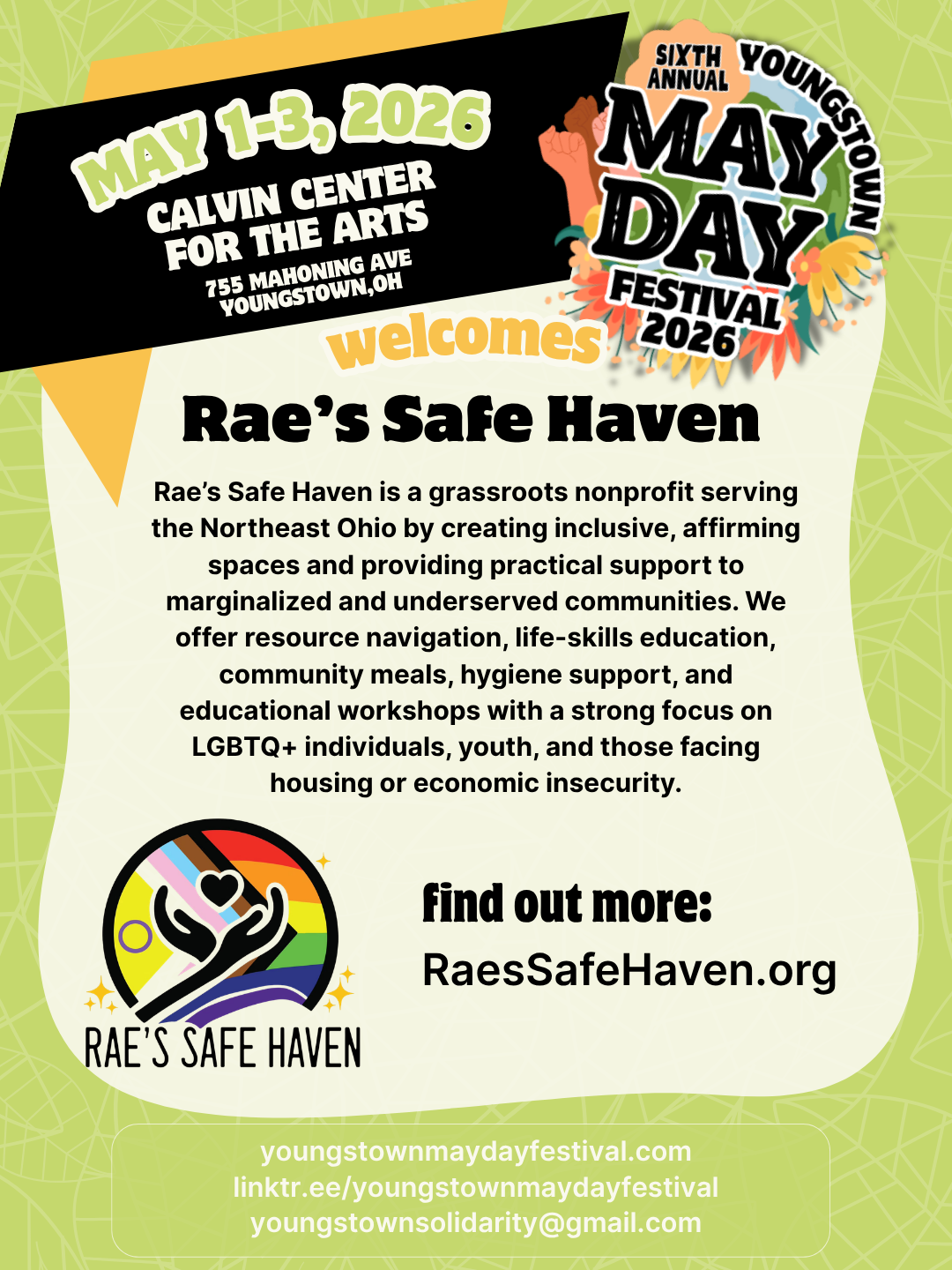 Rae's @ May Day